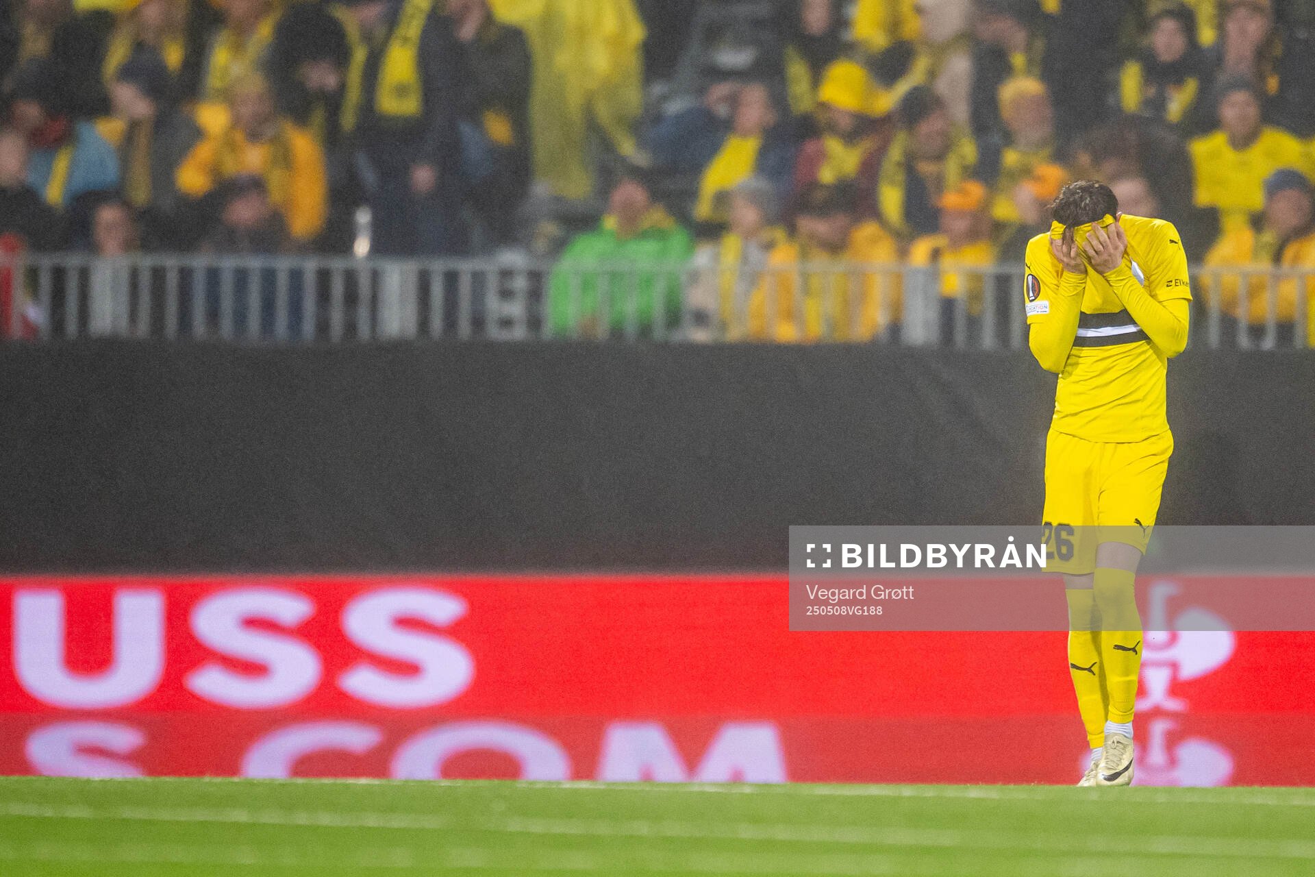 Håkon Evjen of Bodø/Glimt looks dejected