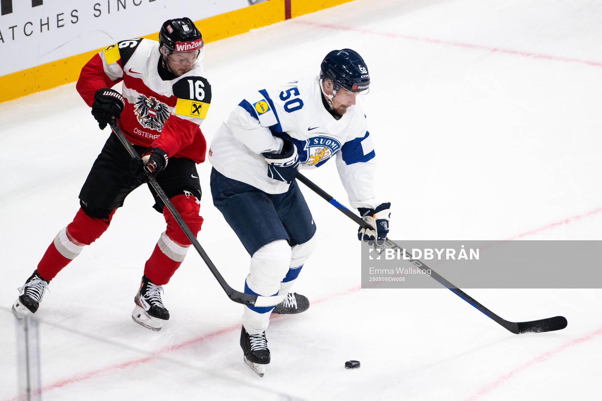 Dominic Zwerger of Austria and Mikael Seppälä of Finland
