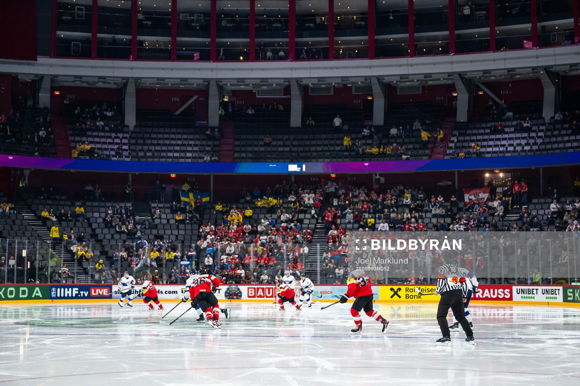 General interior view of Avicii Arena