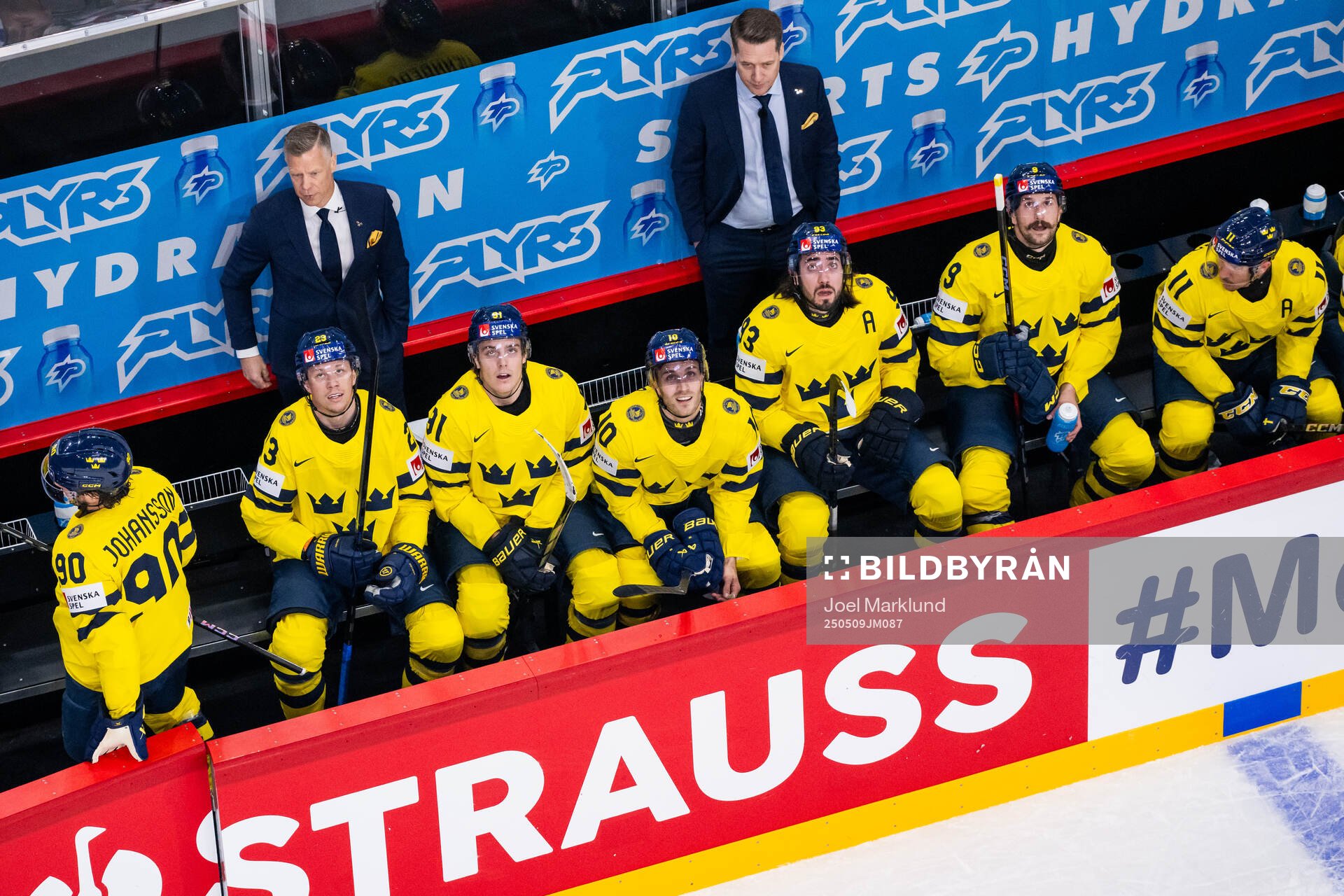 Lucas Raymond, Leo Carlsson, Alexander Wennberg, Mika