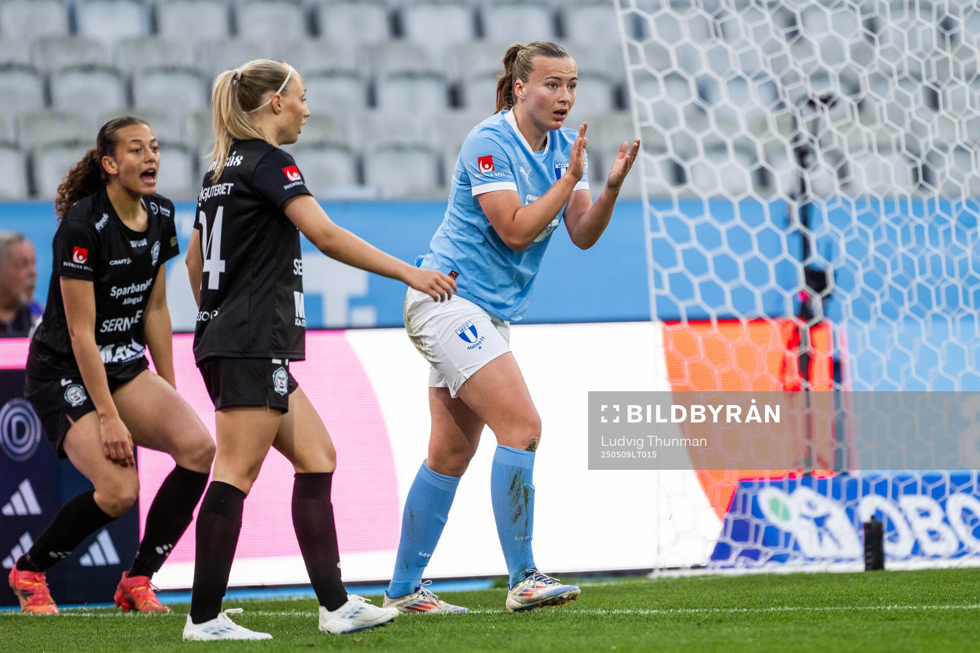 Malmö FFs Tilde Wahlgren