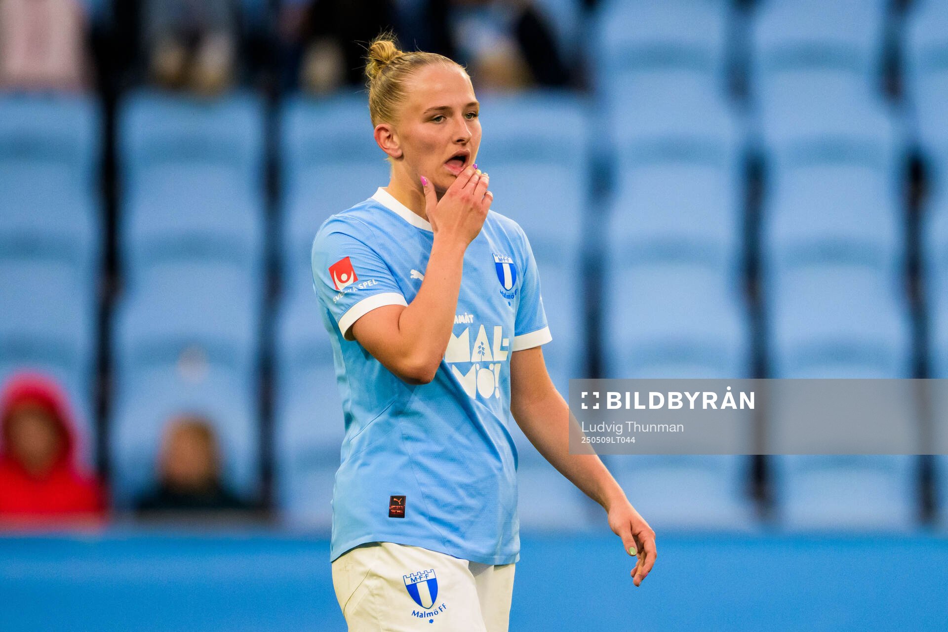 Malmö FFs Tuva Skoog deppar