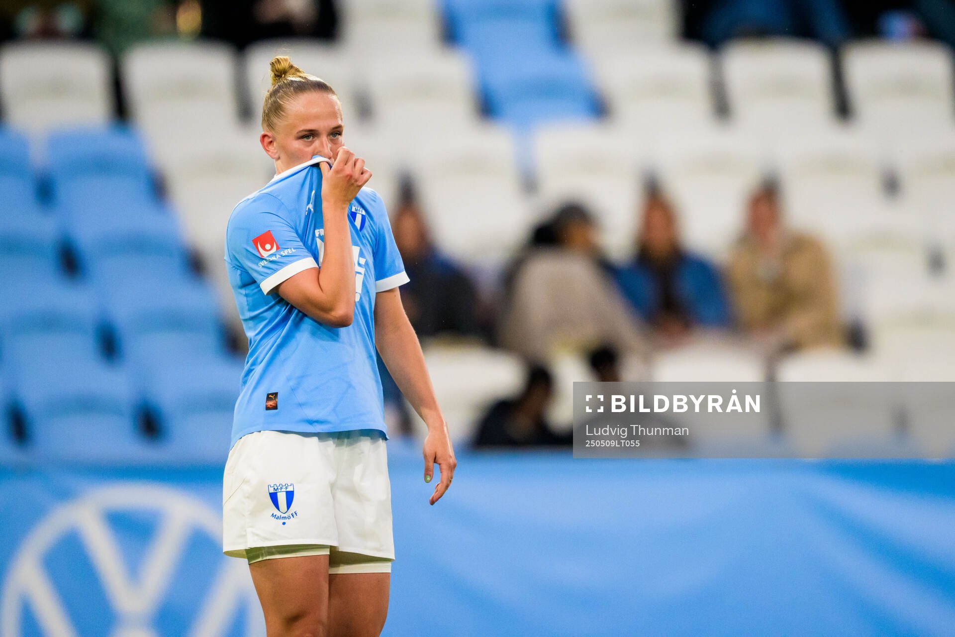 Malmö FFs Tuva Skoog deppar