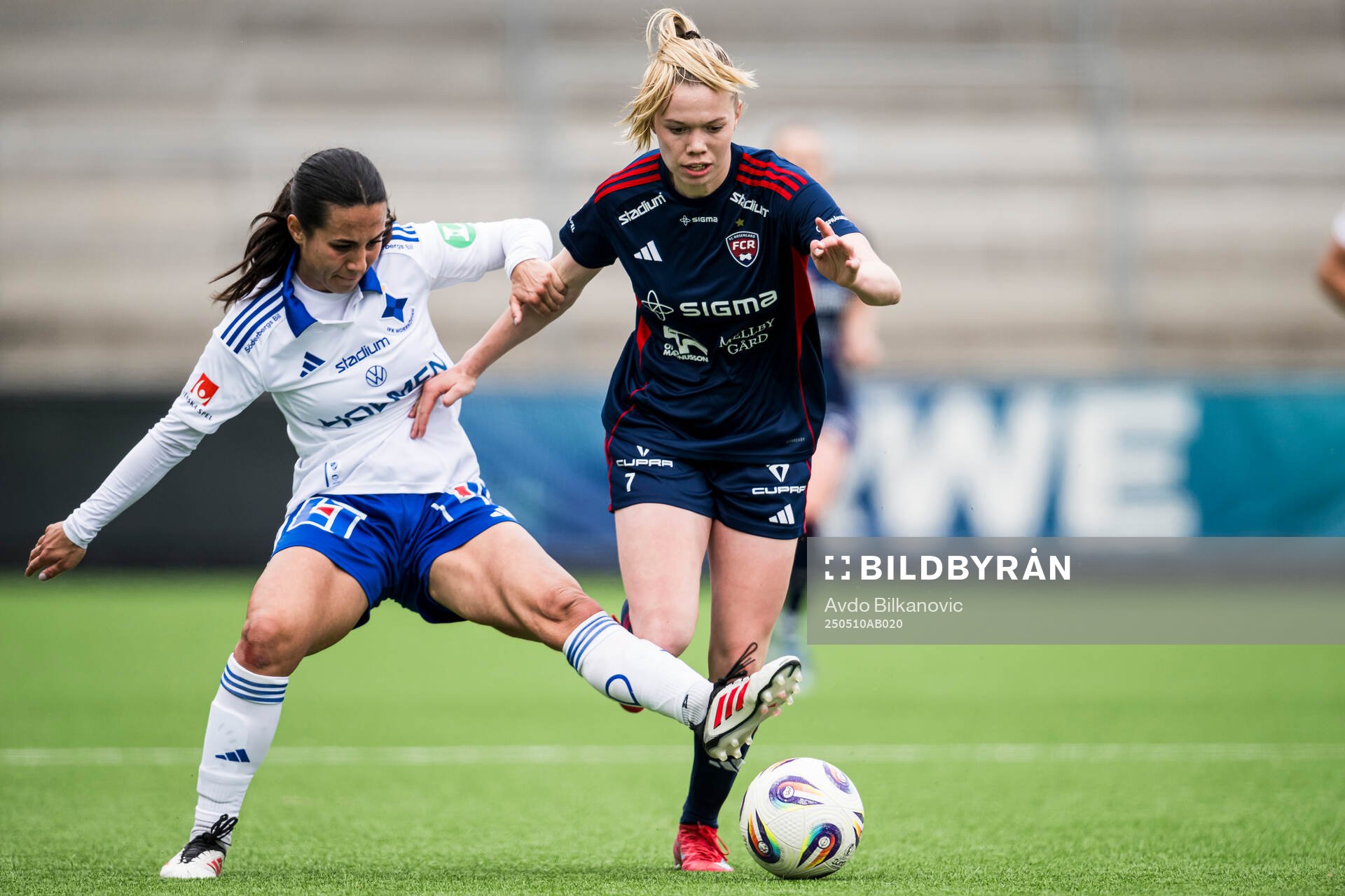 IFK Norrköpings Vesna Milivojevic och Rosengårds Bea