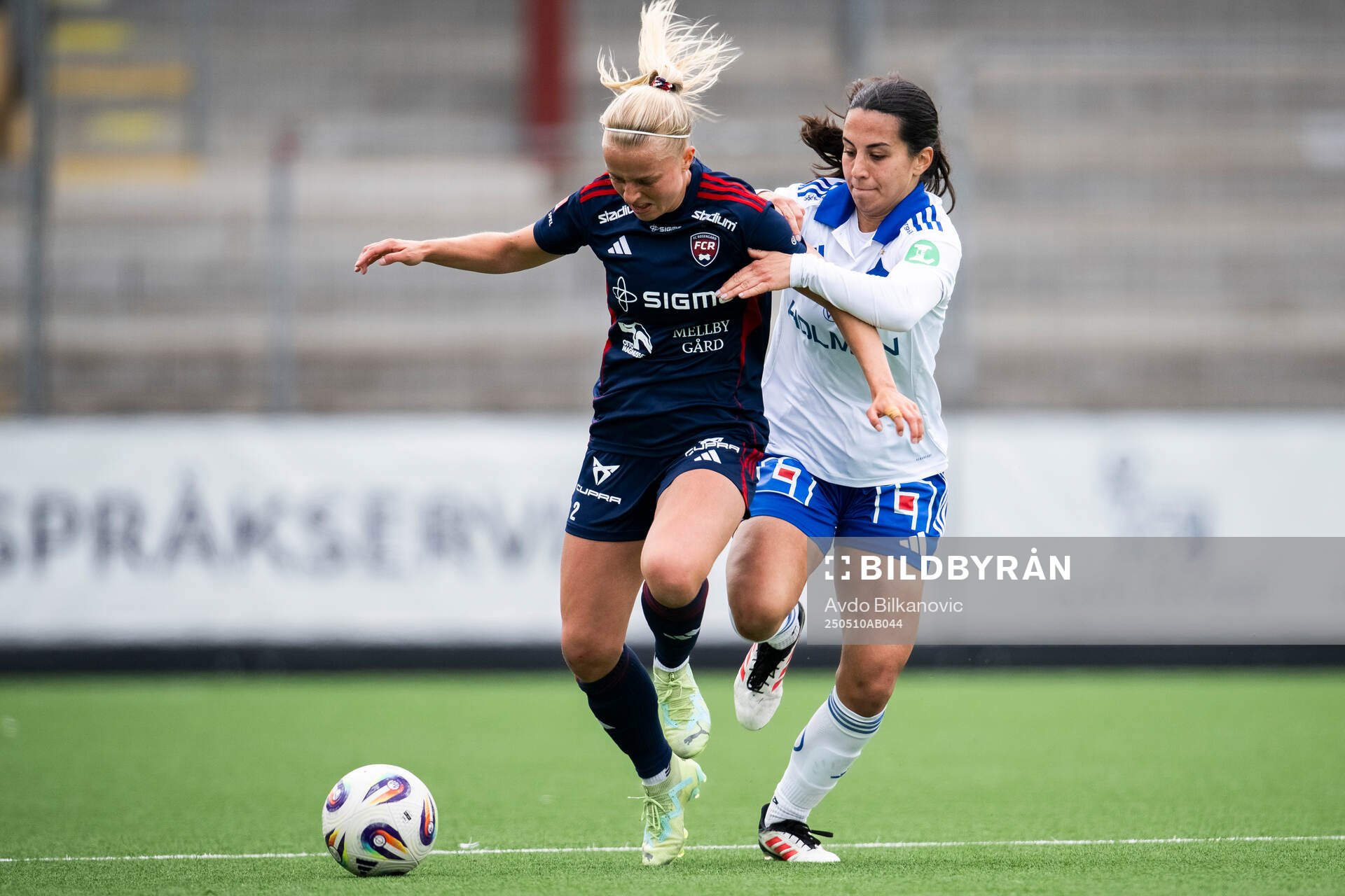 Rosengårds Emilie Woldvik och IFK Norrköpings Vesna