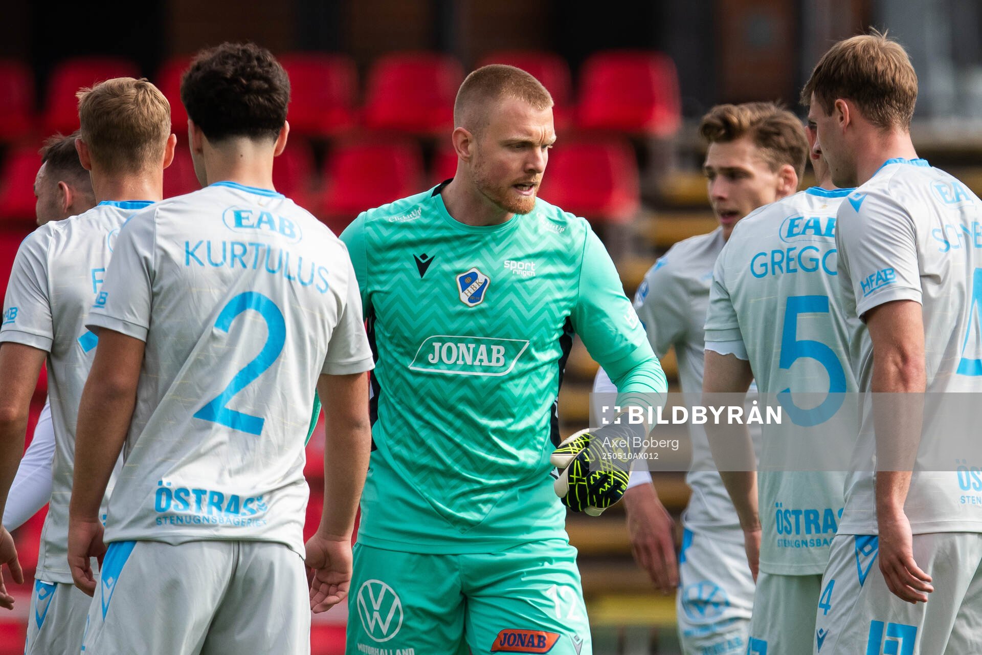 Halmstads målvakt Tim Erlandsson