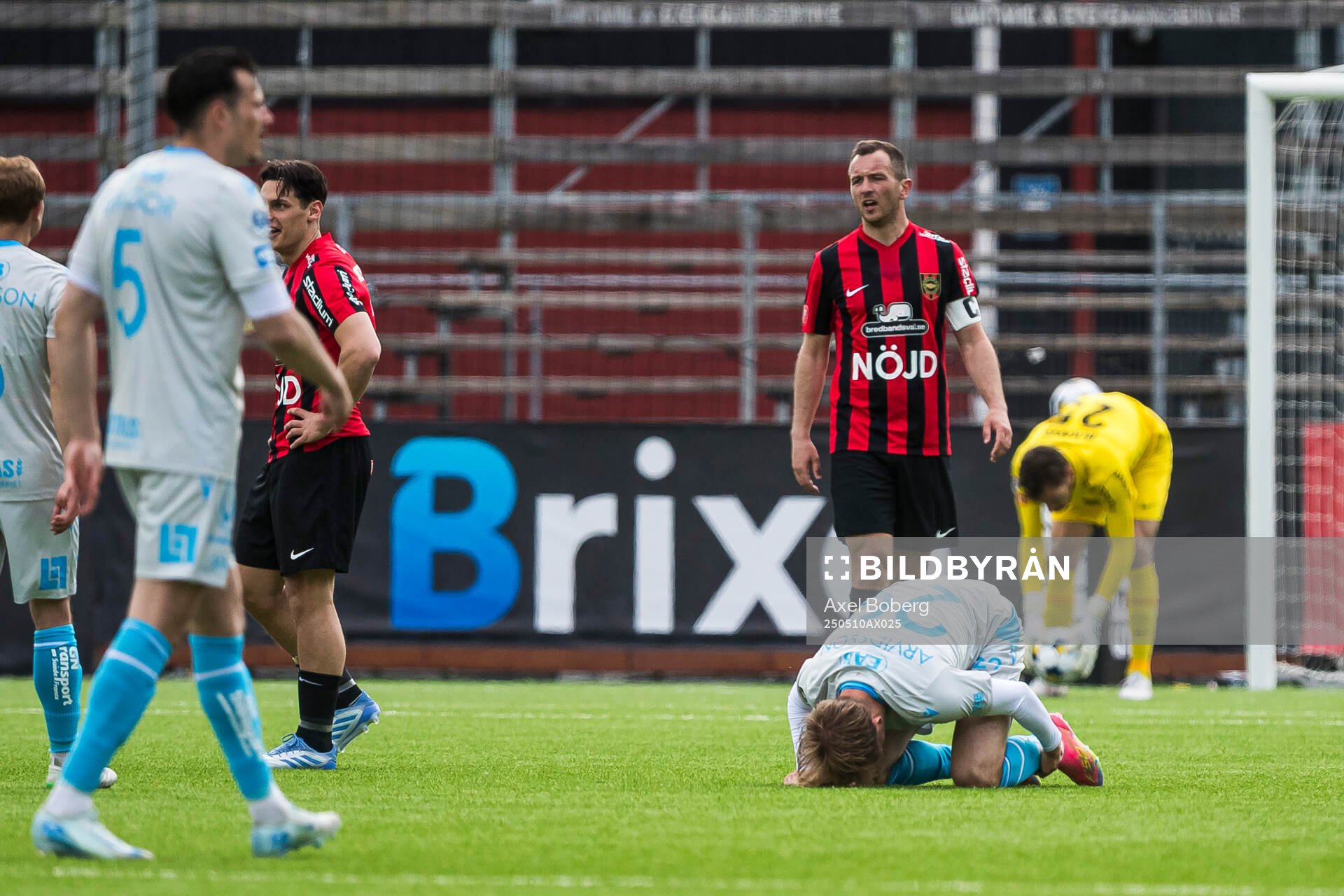 Halmstads Ludvig Arvidsson har ont