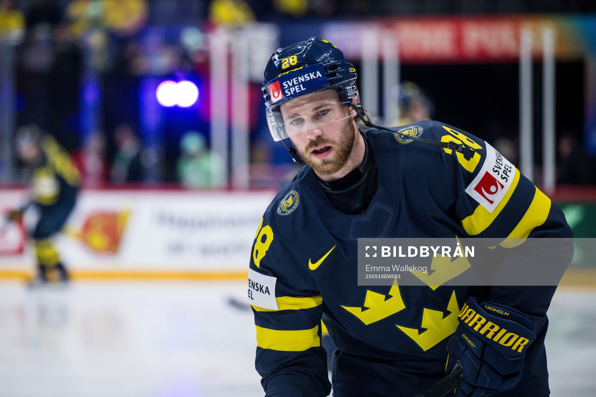 Elias Lindholm of Sweden