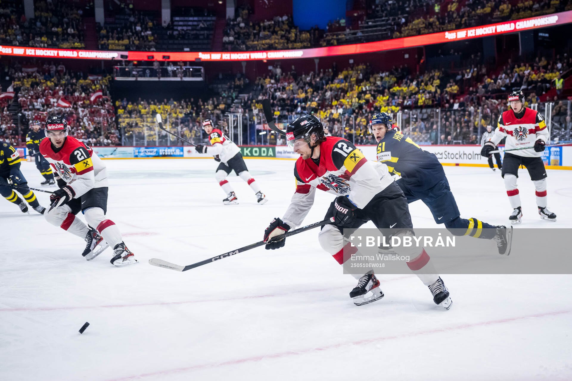 David Maier of Austria and Emil Heineman of Sweden