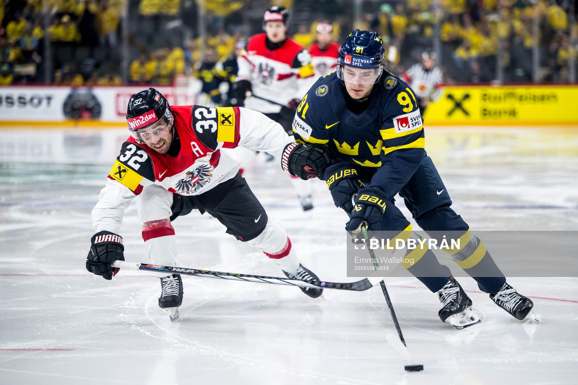 Bernd Wolf of Austria and Leo Carlsson of Sweden