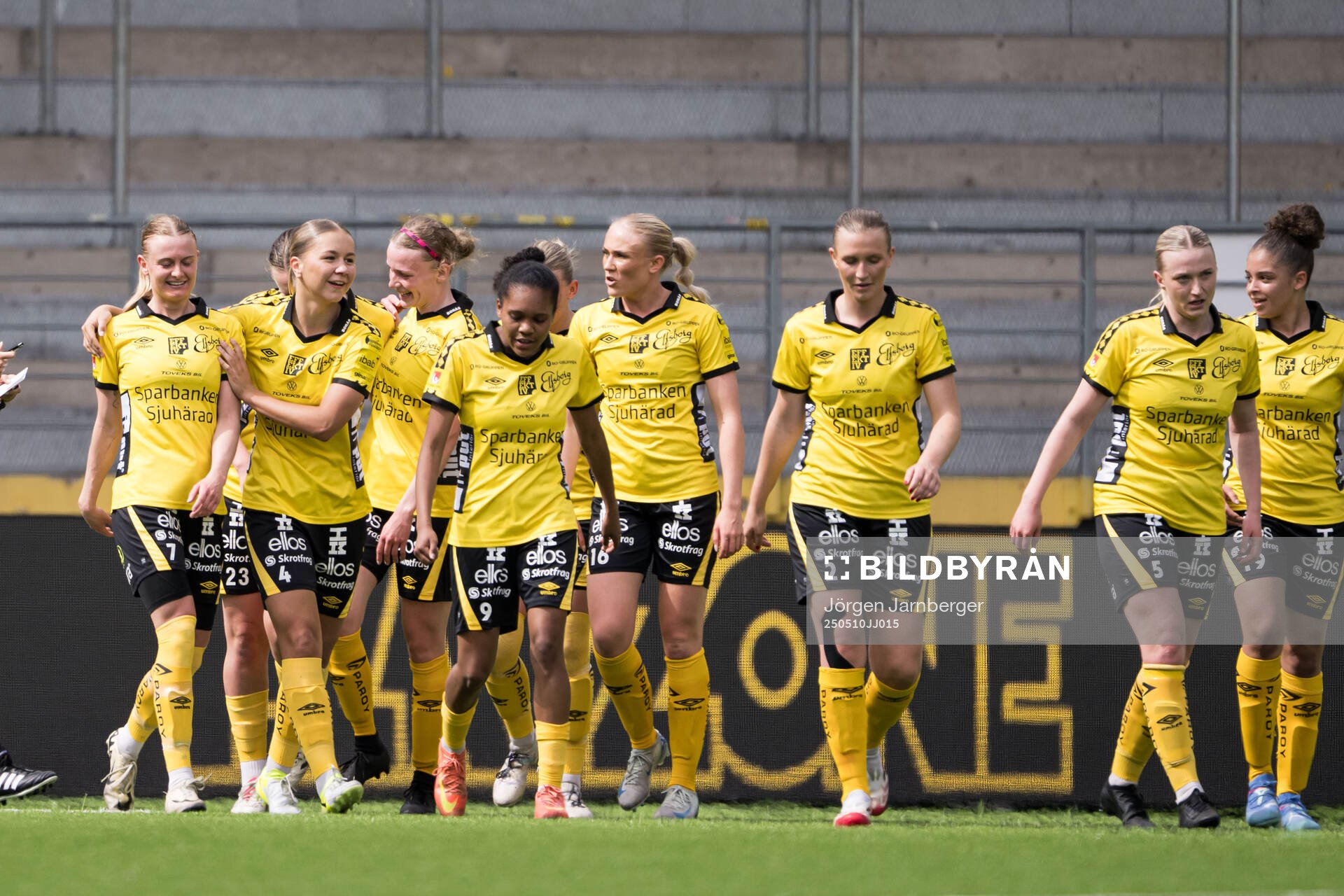 Elfsborgs Hanna Jiozon jublar