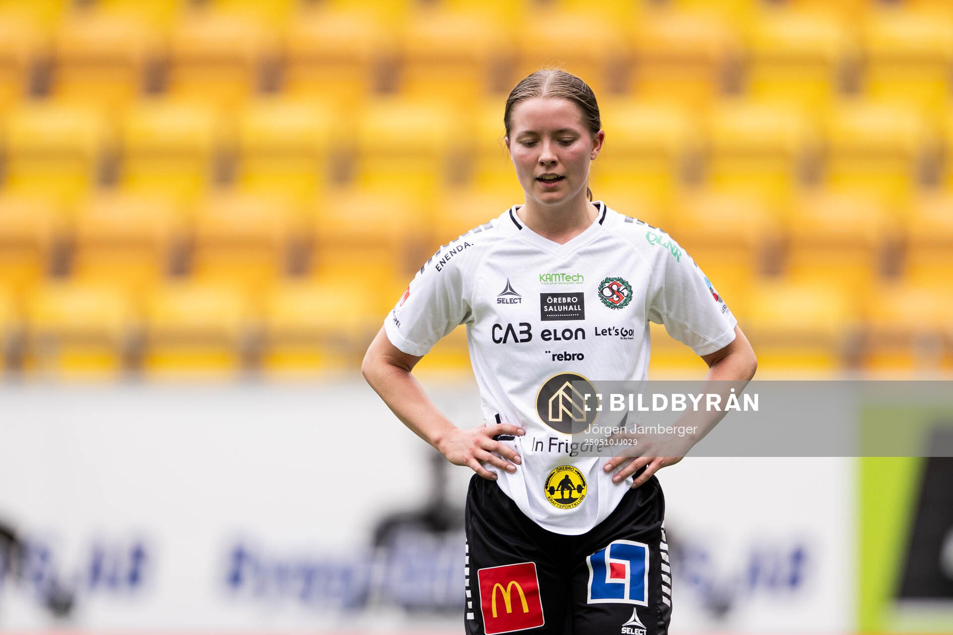 Örebro SKs Sofia Vesterlund deppar