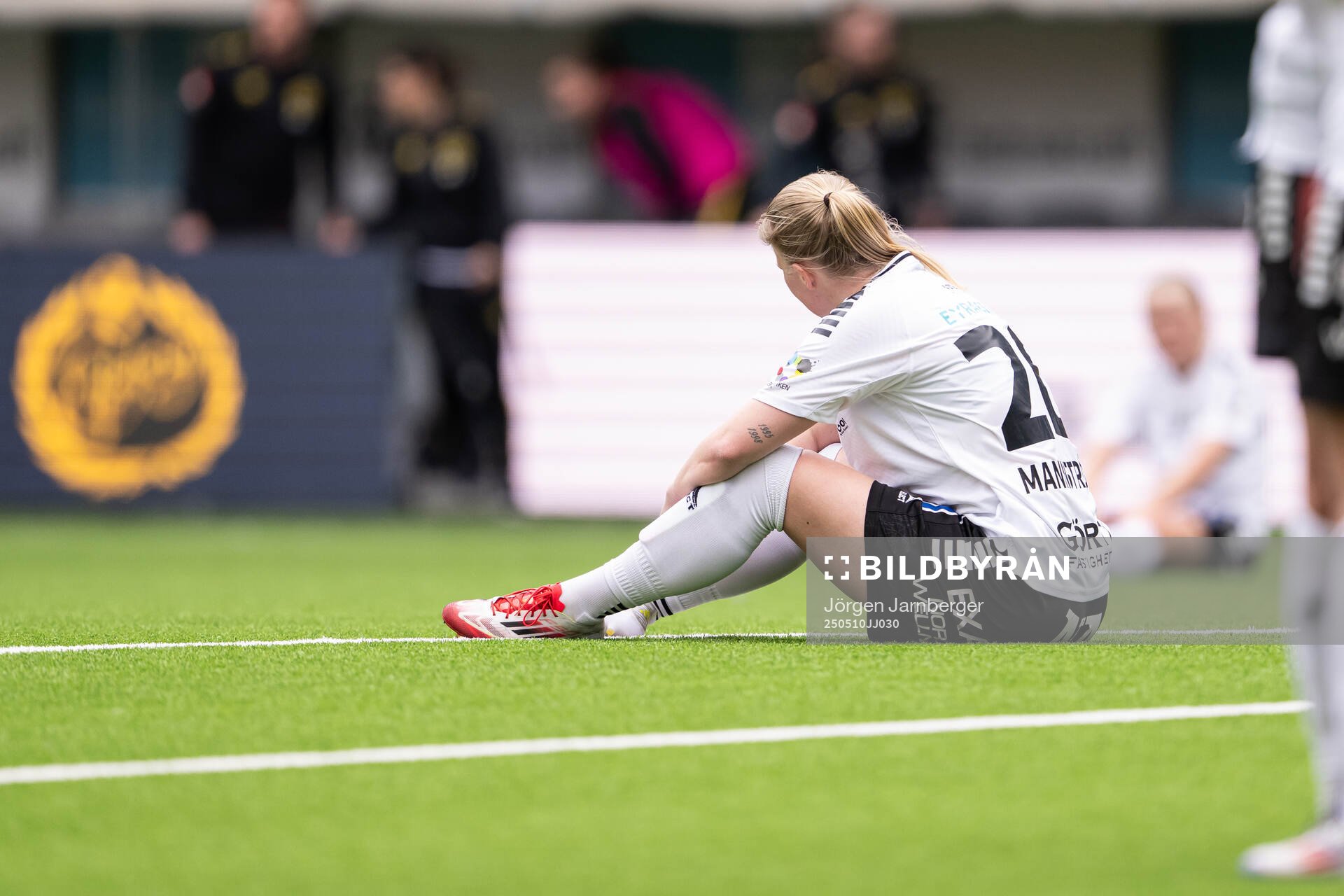 Örebro SKs Rebecka Mannström deppar