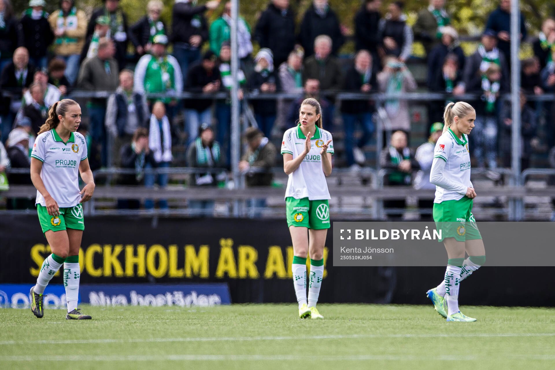 Hammarbys Athinna Persson Lundgren, Bella Andersson och