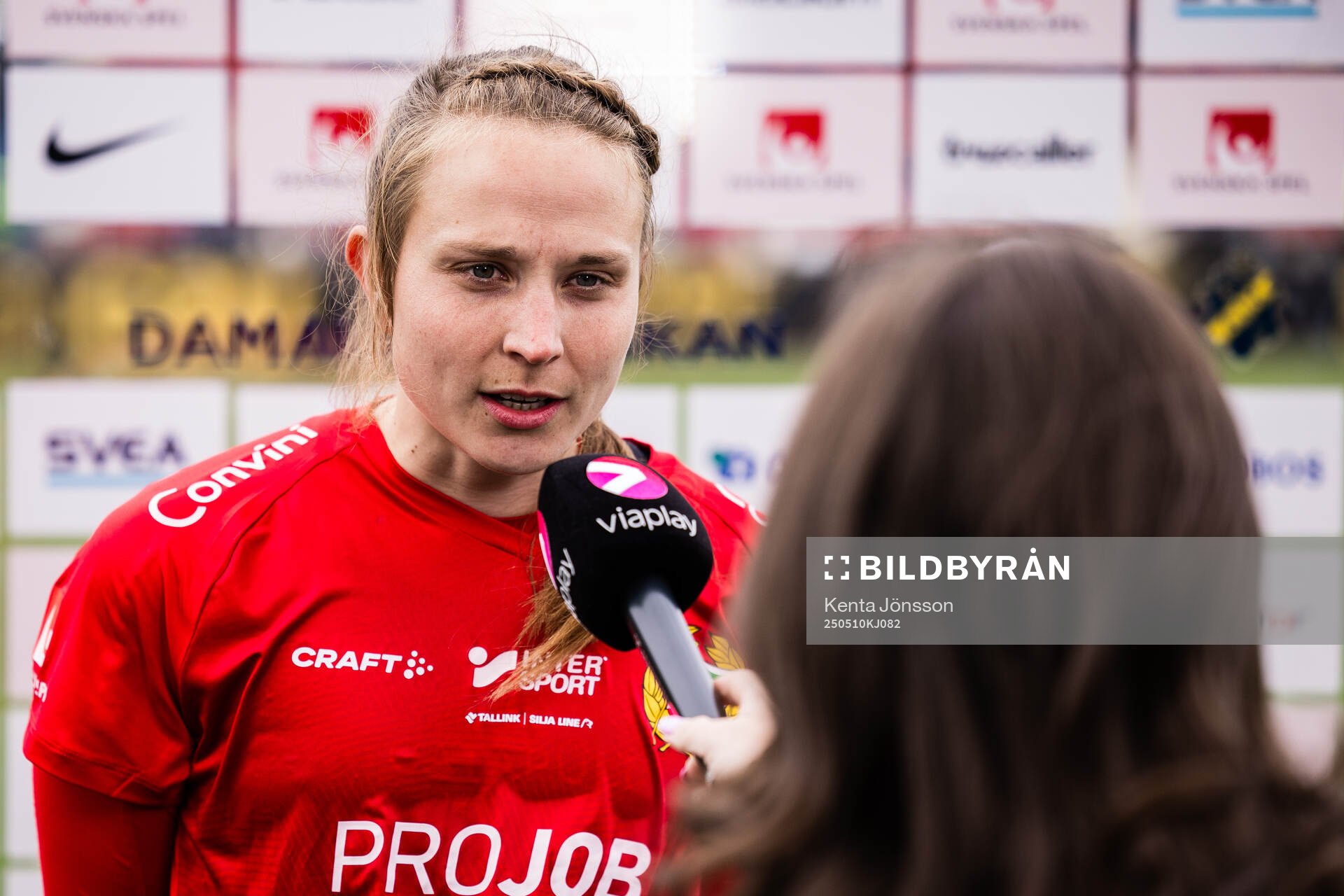 Hammarbys målvakt Anna Tamminen