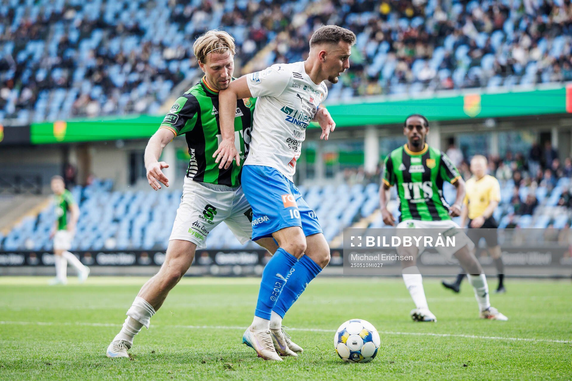 under fotbollsmatchen i Allsvenskan mellan GAIS och Värnamo