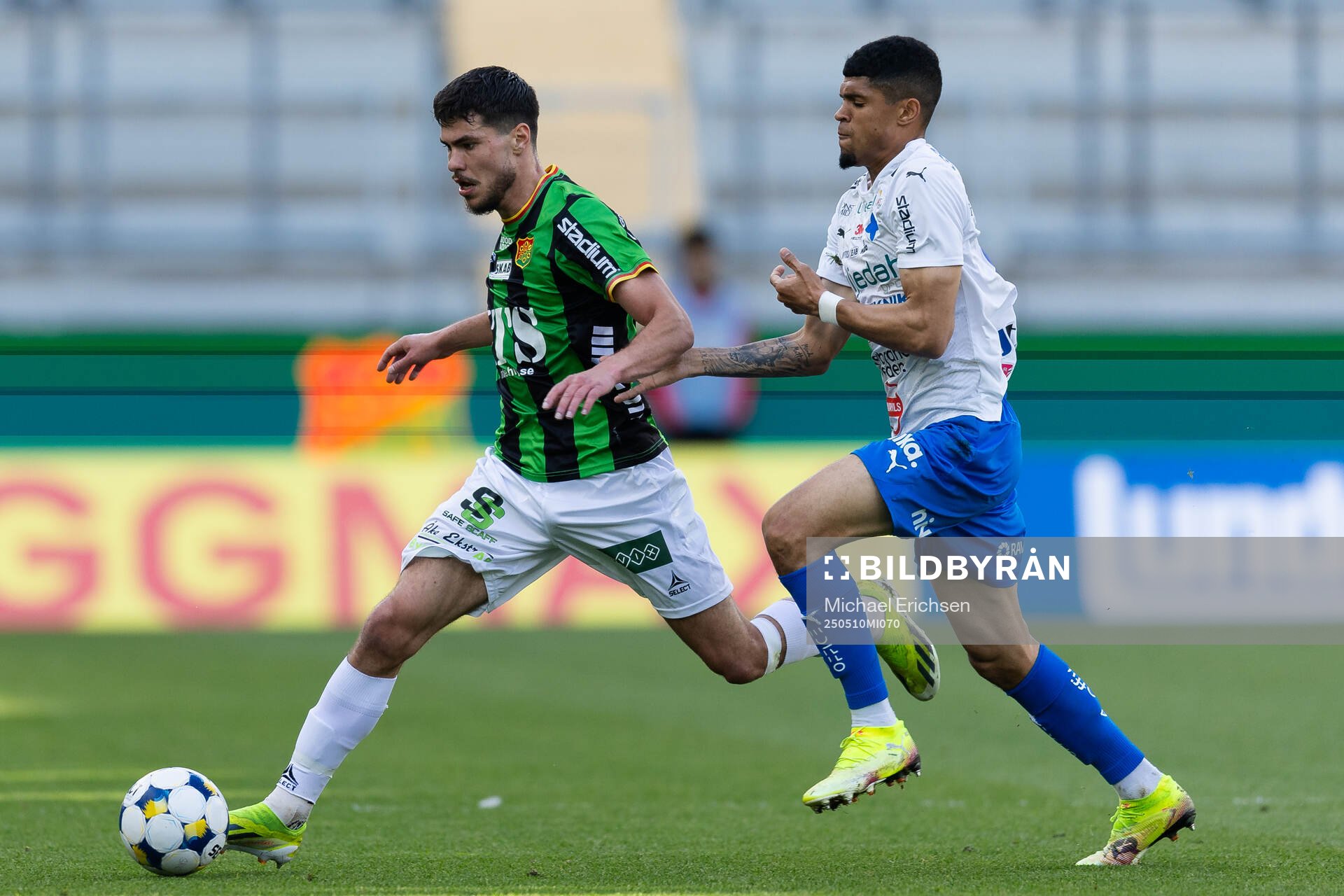 GAIS William Milovanovic och Värnamos Luke Le Roux