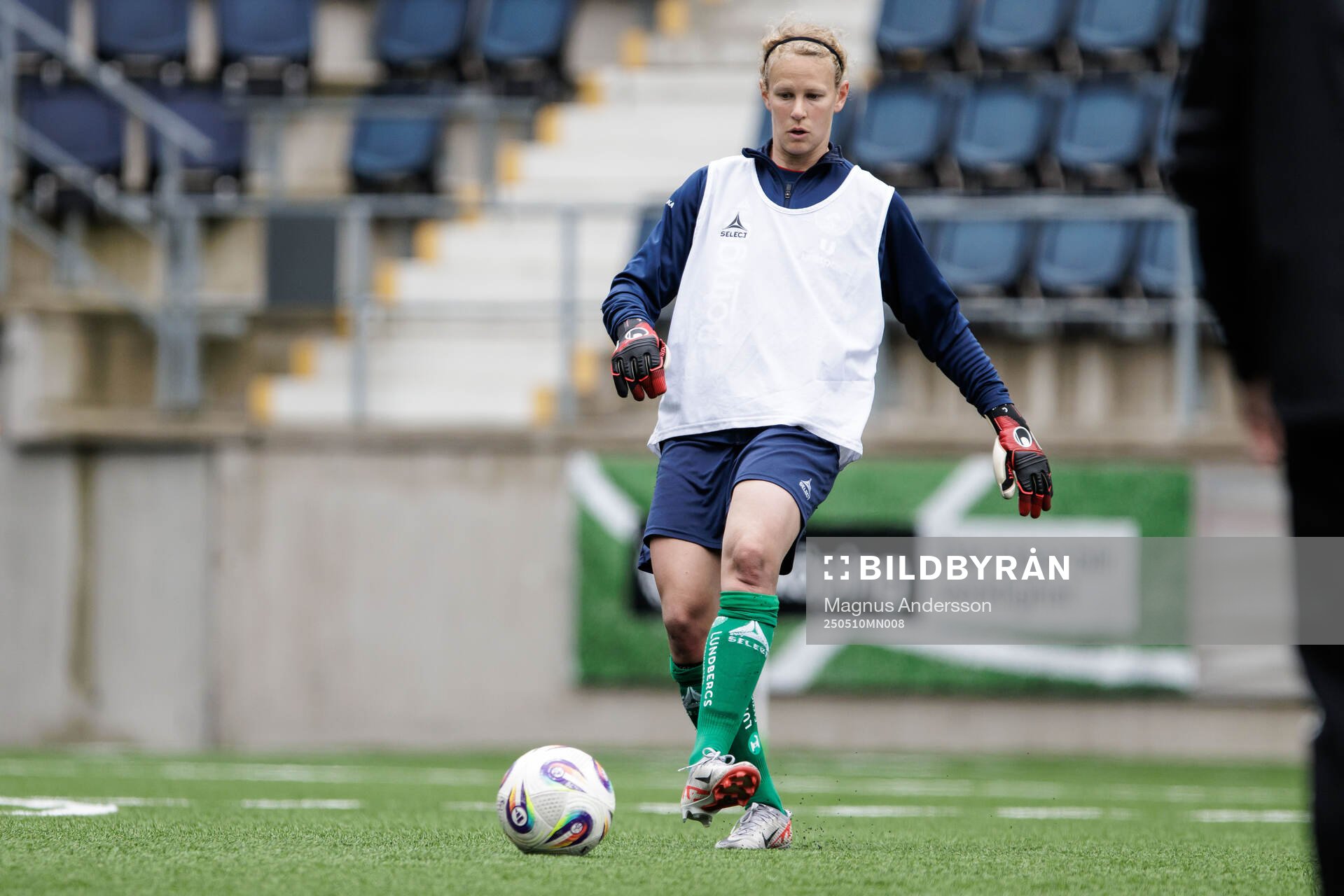 Linköpings målvakt Cajsa Andersson