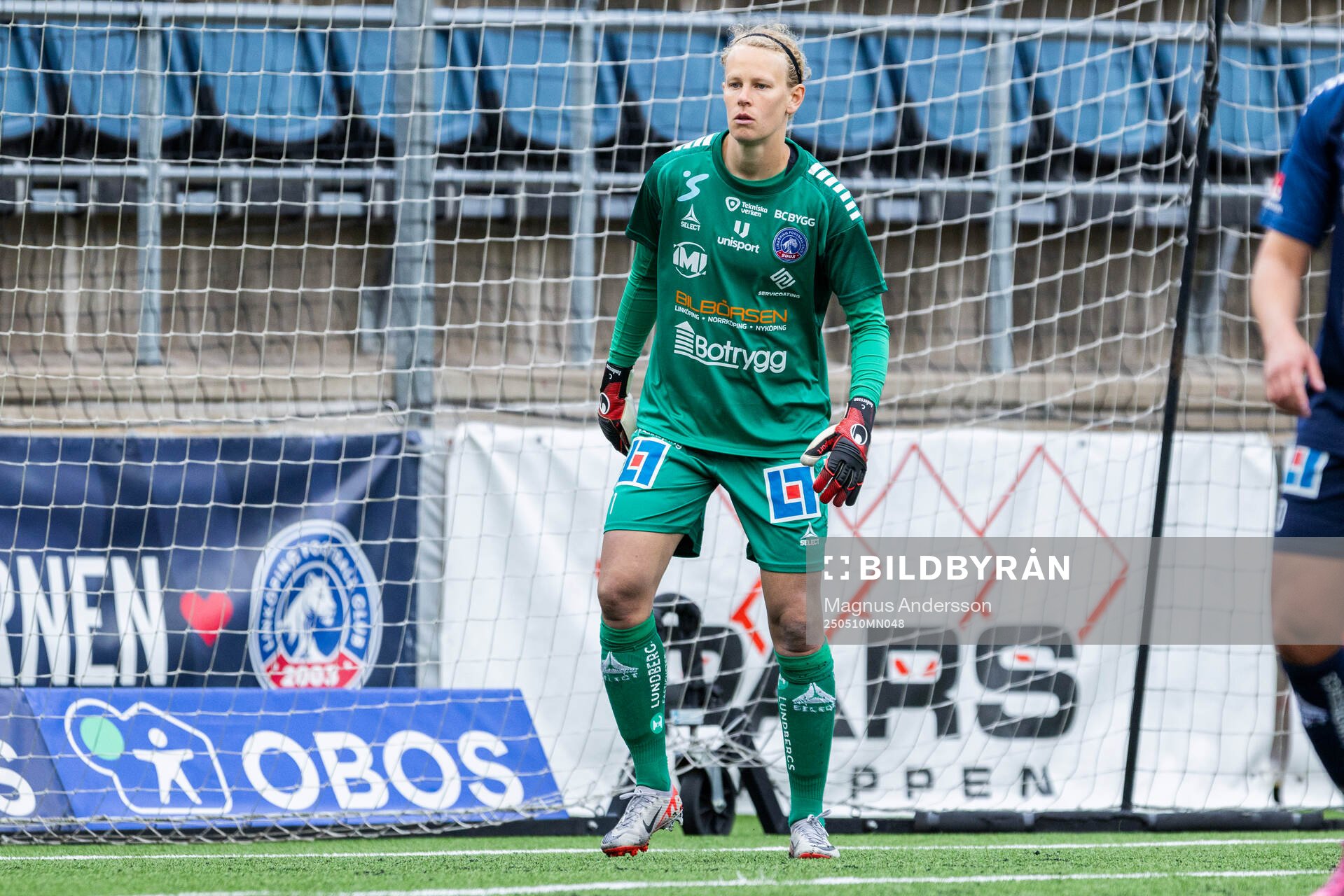 Linköpings målvakt Cajsa Andersson