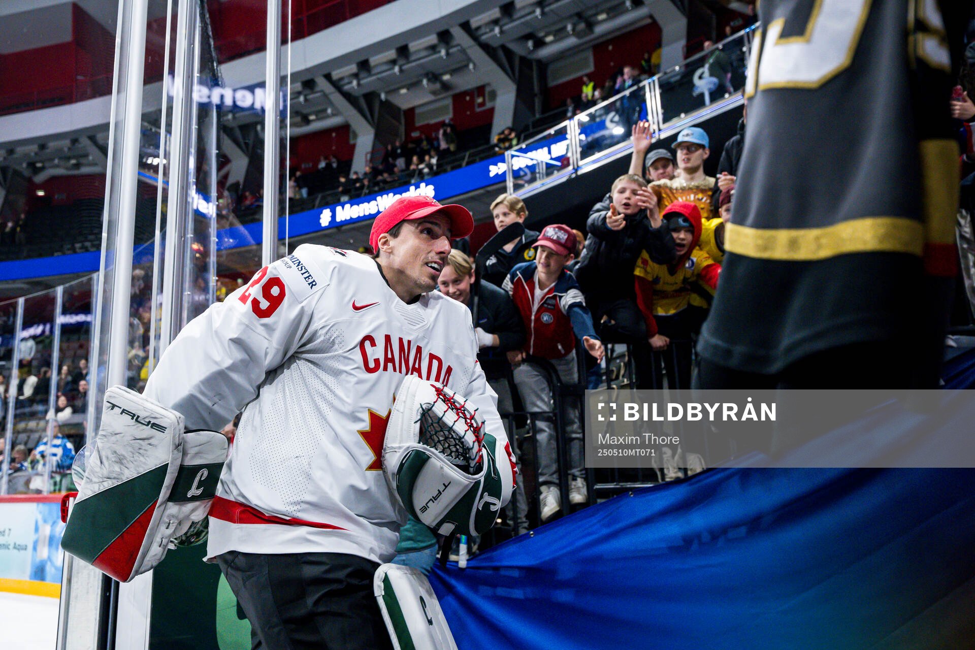 Goaltender Marc-André Fleury of Canada