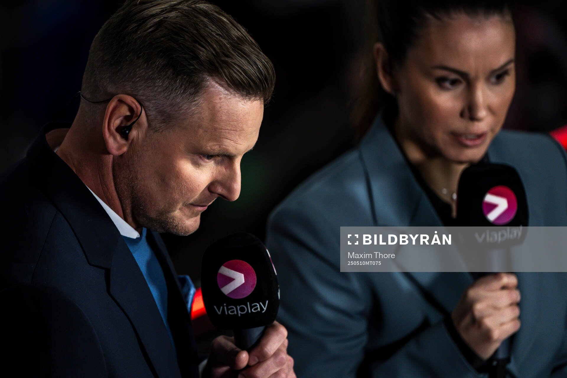Niklas Jihde in Broadcaster Viaplay Studio