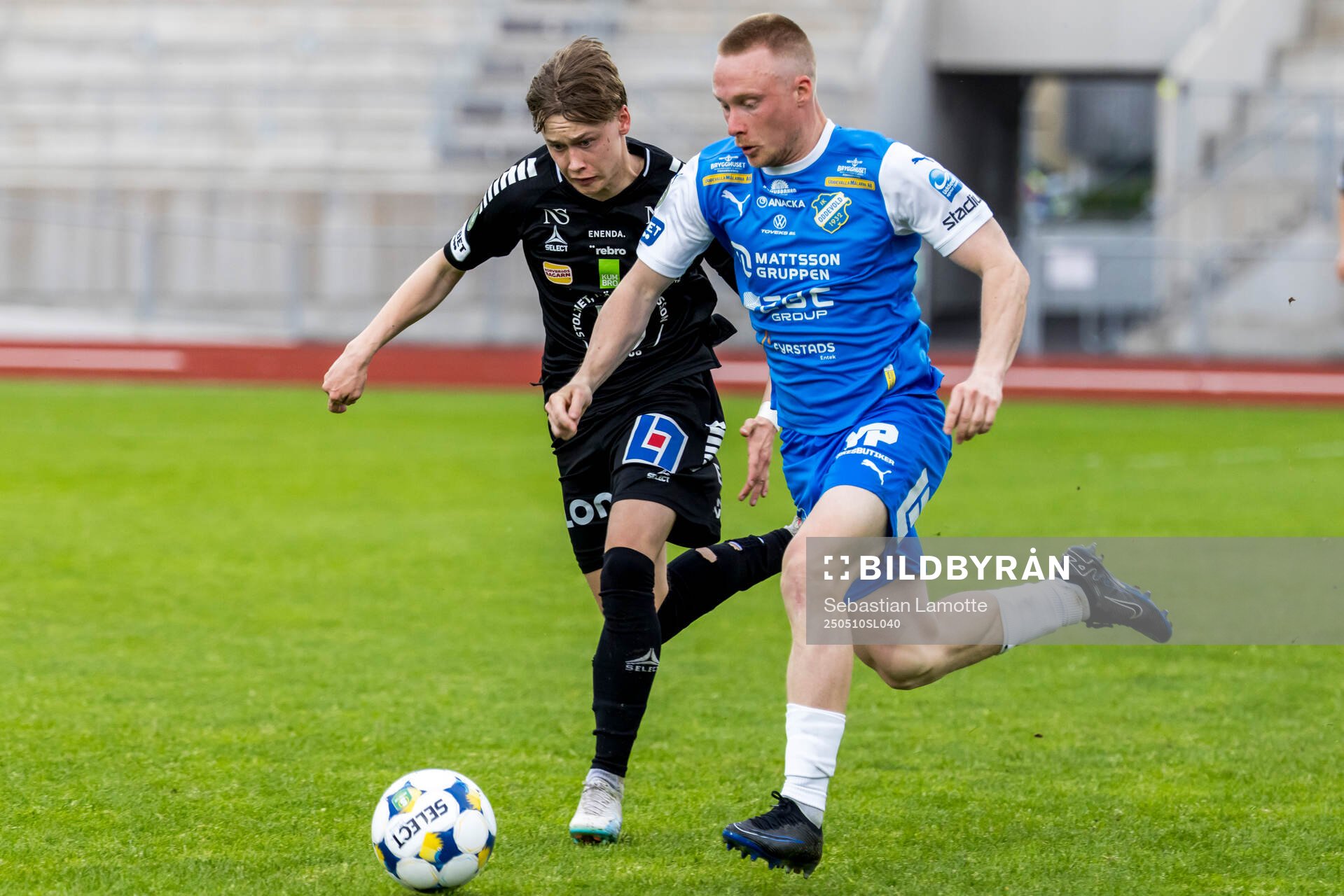 Örebros Linus Alperud och Oddevolds Adam Engelbrektsson