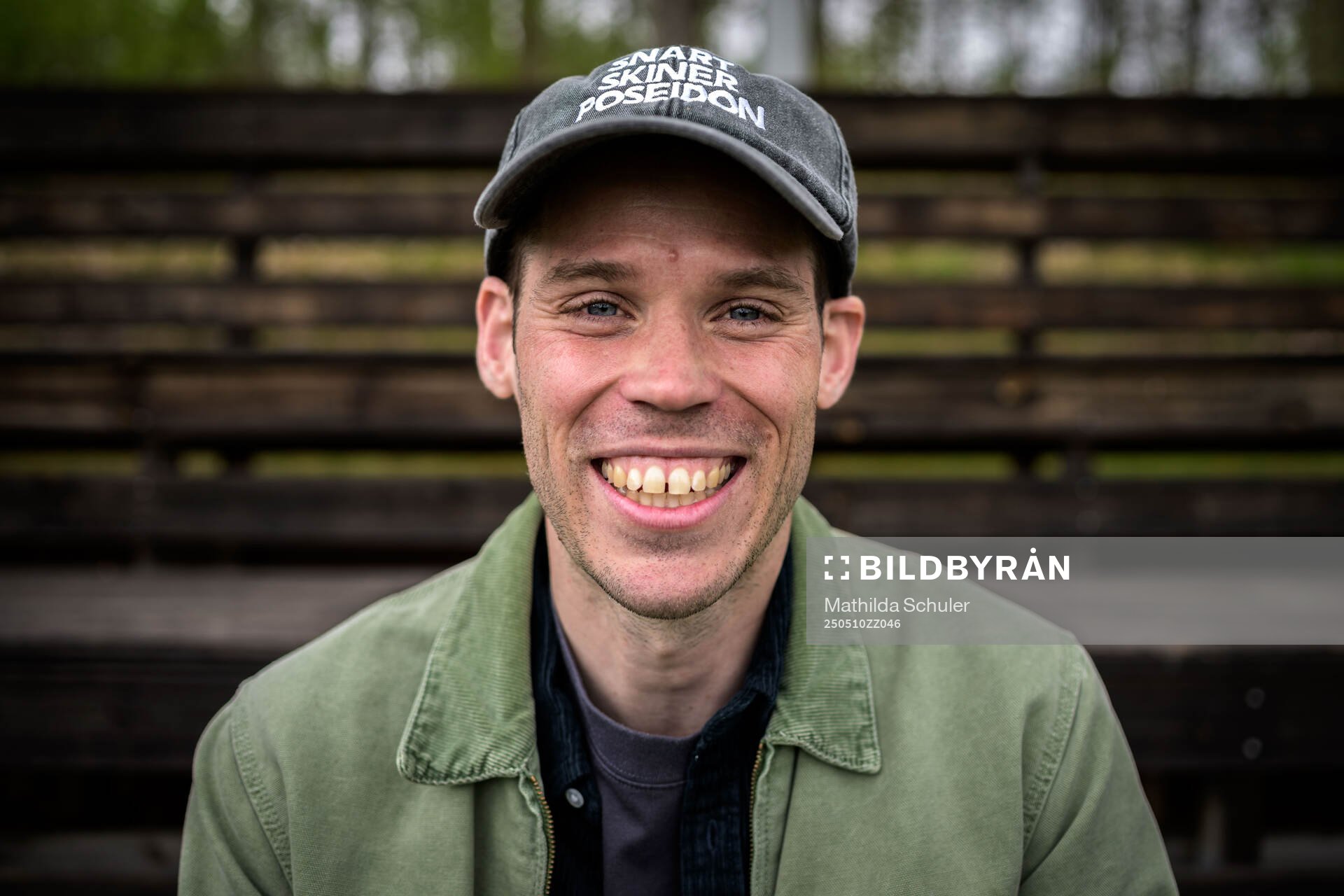 Eketes Emil Salomonsson poserar för ett porträtt efter fotbollsmatchen i Division 5 Norra Skåne mellan Eket och Västra Karup den 10 maj 2025 i Eket. 