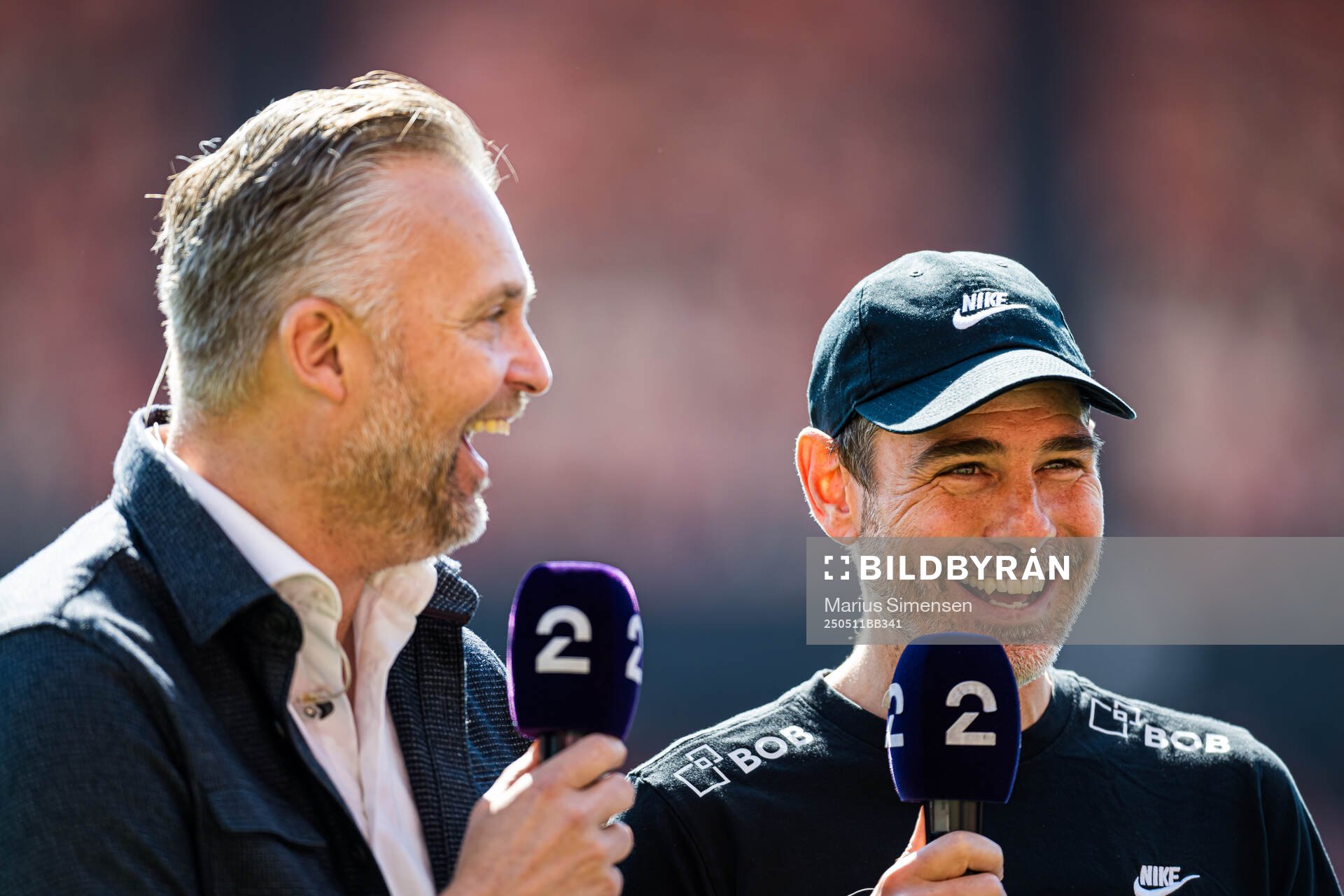 Freyr Alexandersson, head coach of Brann, ahead of the Eliteserien match between Brann and Rosenborg on May 11, 2025 in Bergen. 