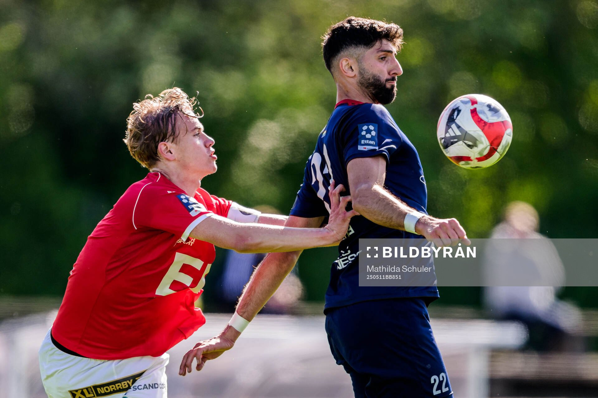 Norrbys Vidar Svendsén och Rosengårds Cihan Sener