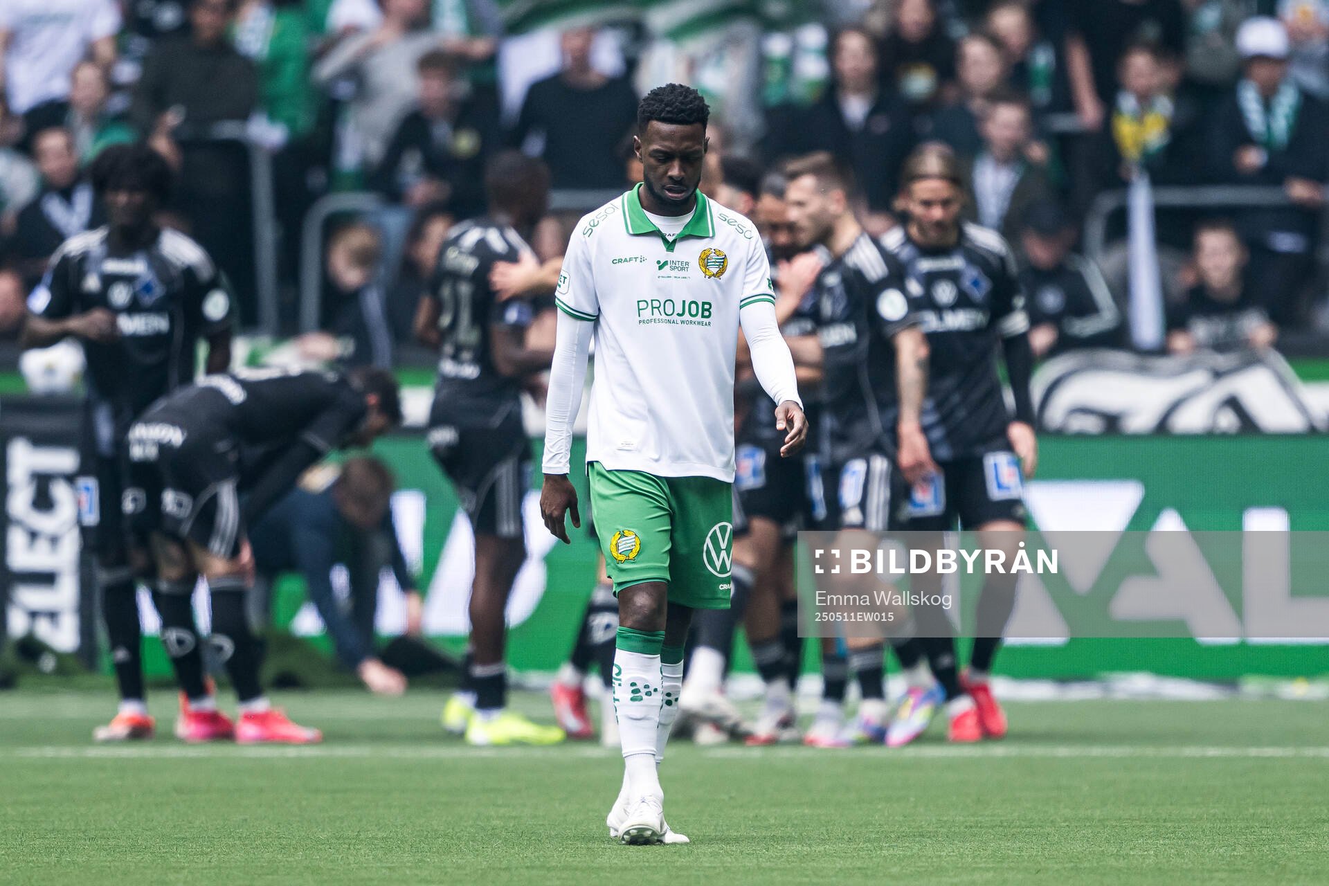 Hammarbys Shaquille Pinas deppar