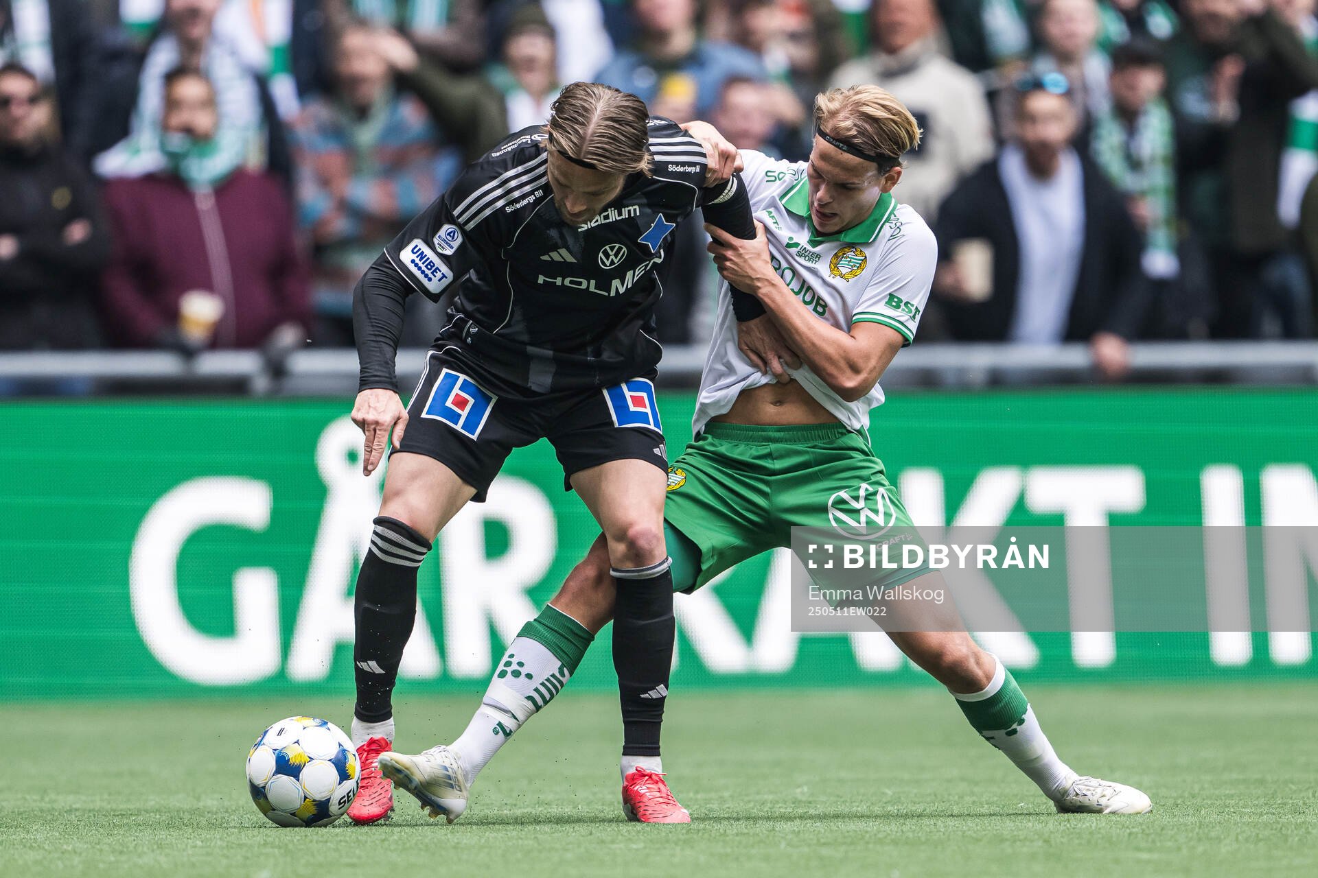 IFK Norrköpings Christoffer Nyman och Hammarbys Markus