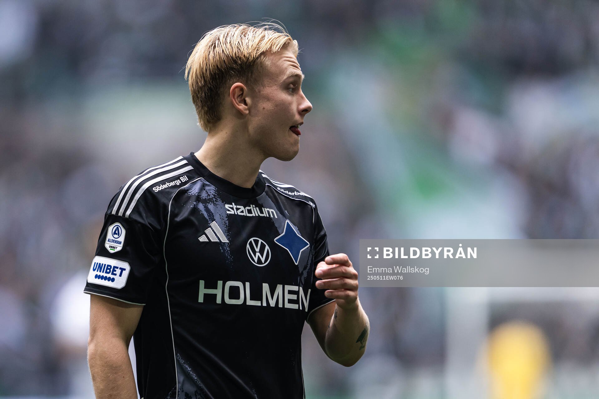 IFK Norrköpings Isak Andri Sigurgeirsson deppar