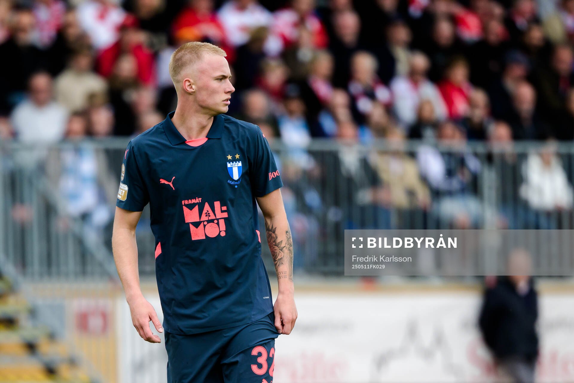 Malmö FFs Daniel Gudjohnsen