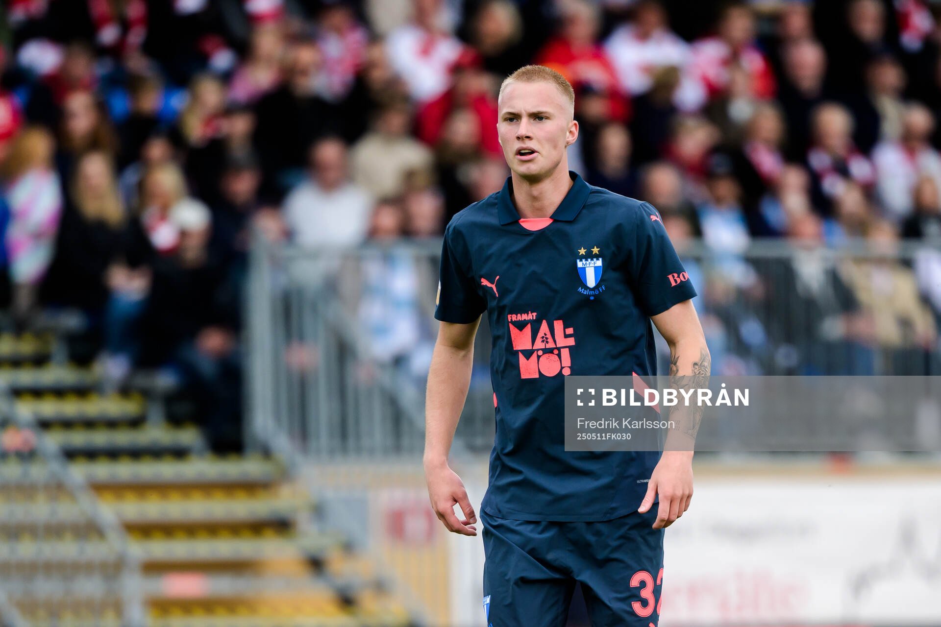 Malmö FFs Daniel Gudjohnsen