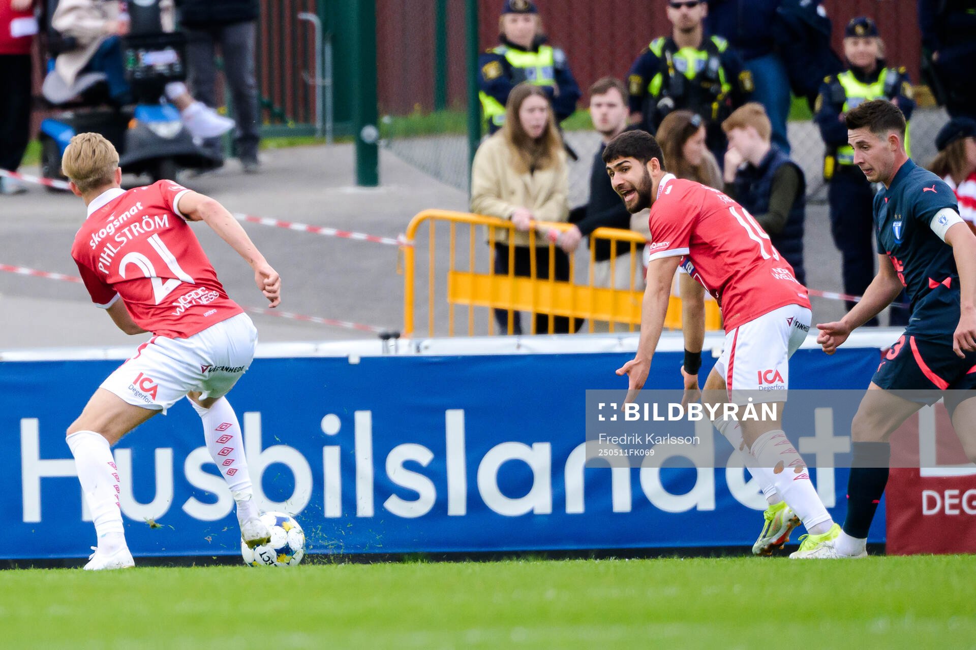 Degerfors Elias Pihlström och Omar Faraj