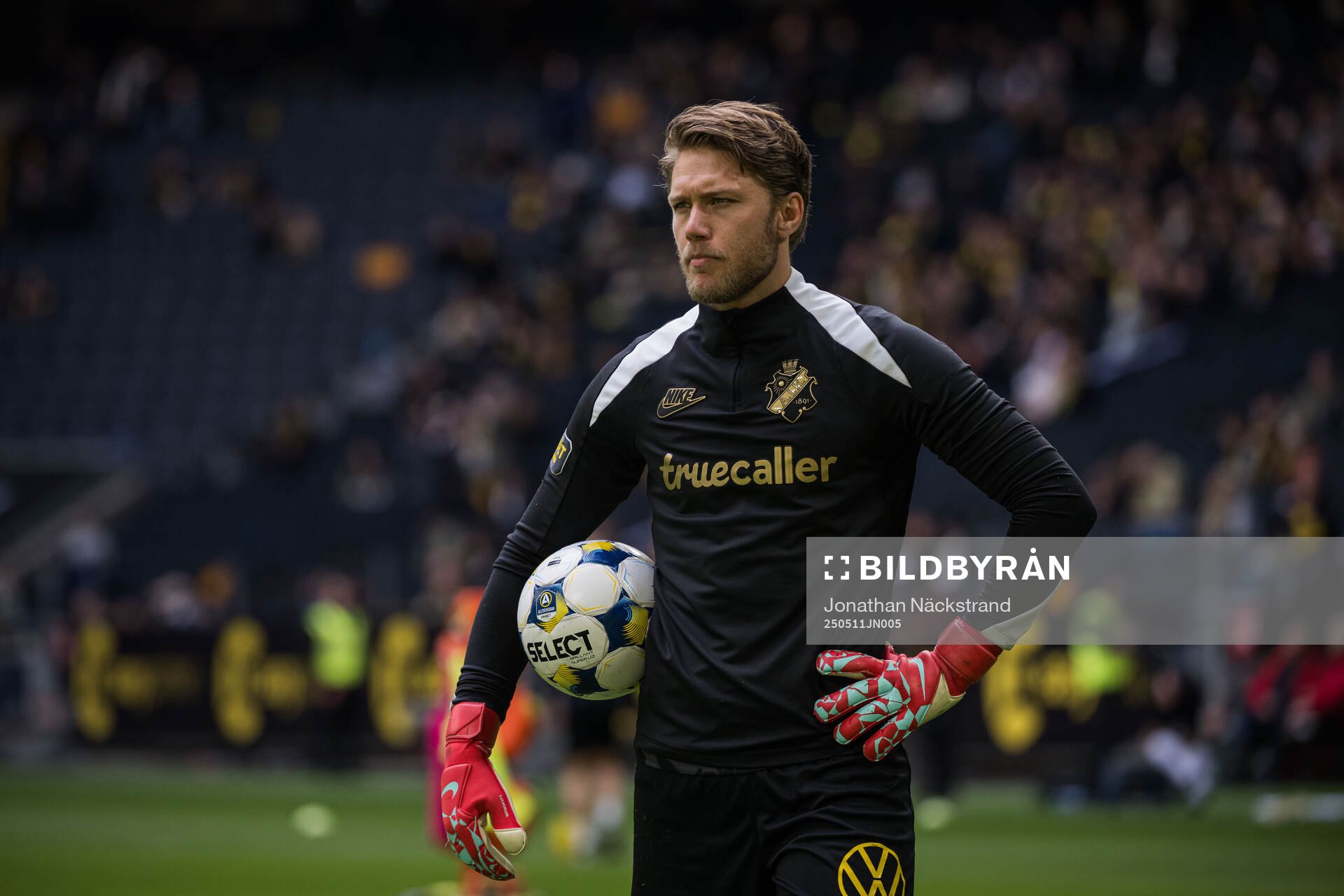 AIKs målvakt Kalle Joelsson