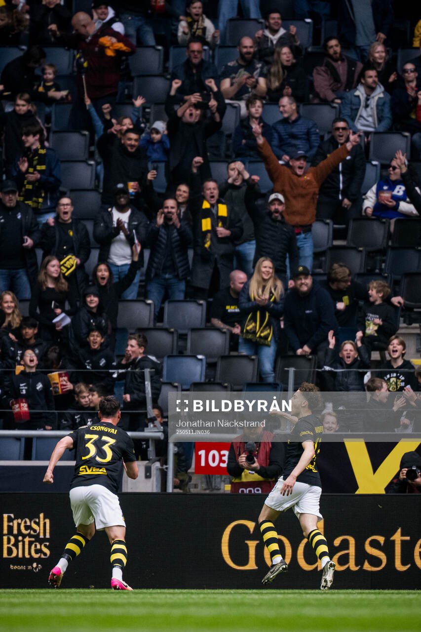 AIKs Victor Goncalves Andersson jublar