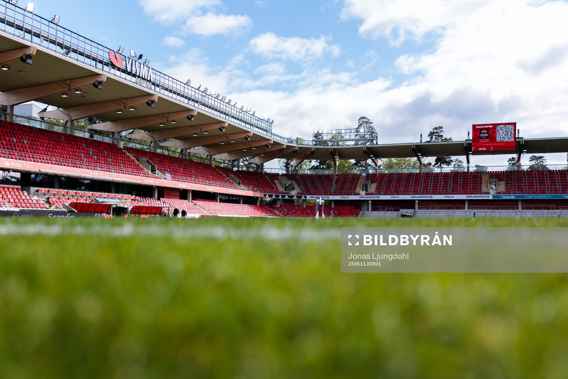 Interiör vy från Visma arena