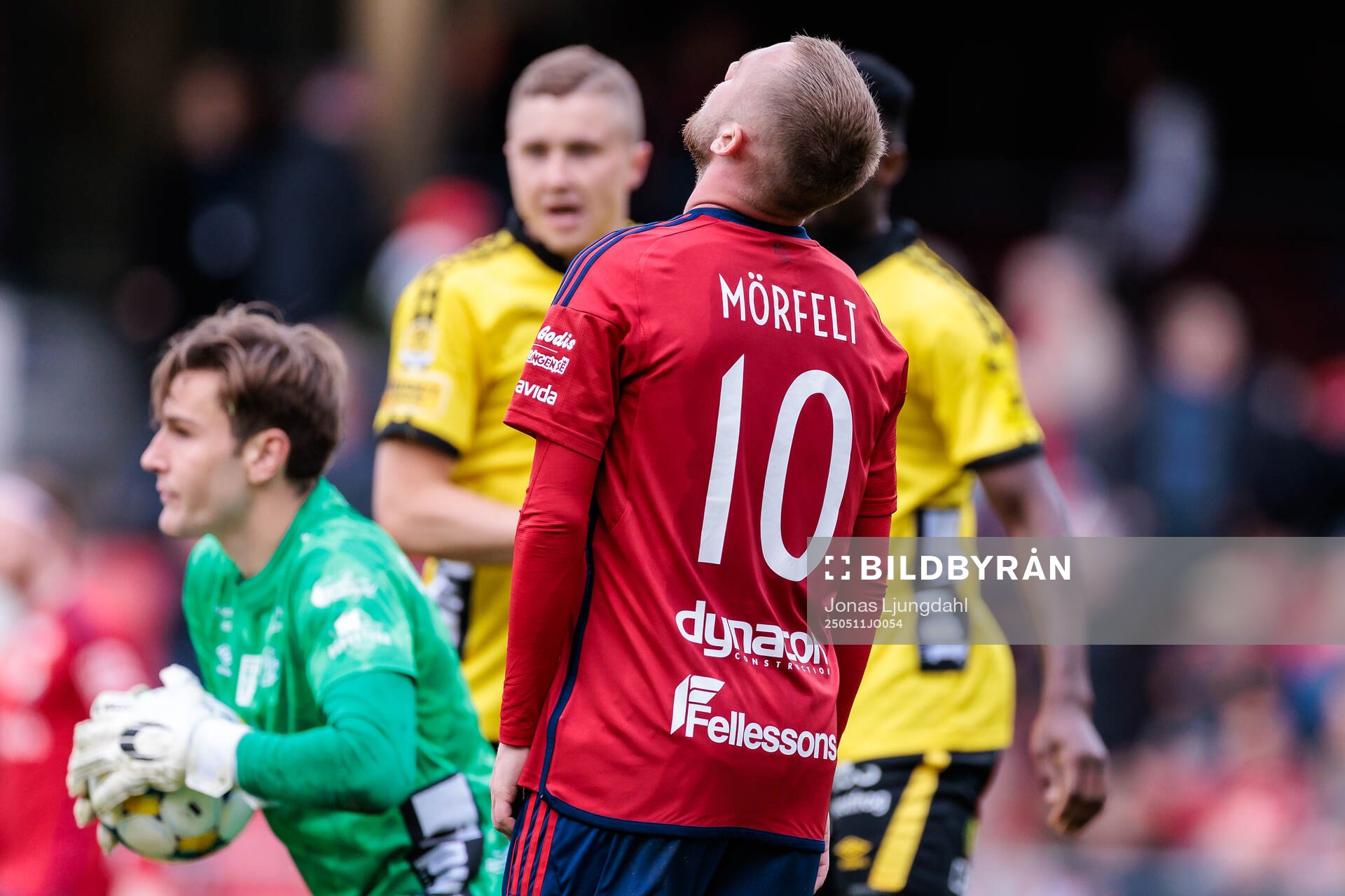 Östers Chriss-Albin Mörfelt deppar