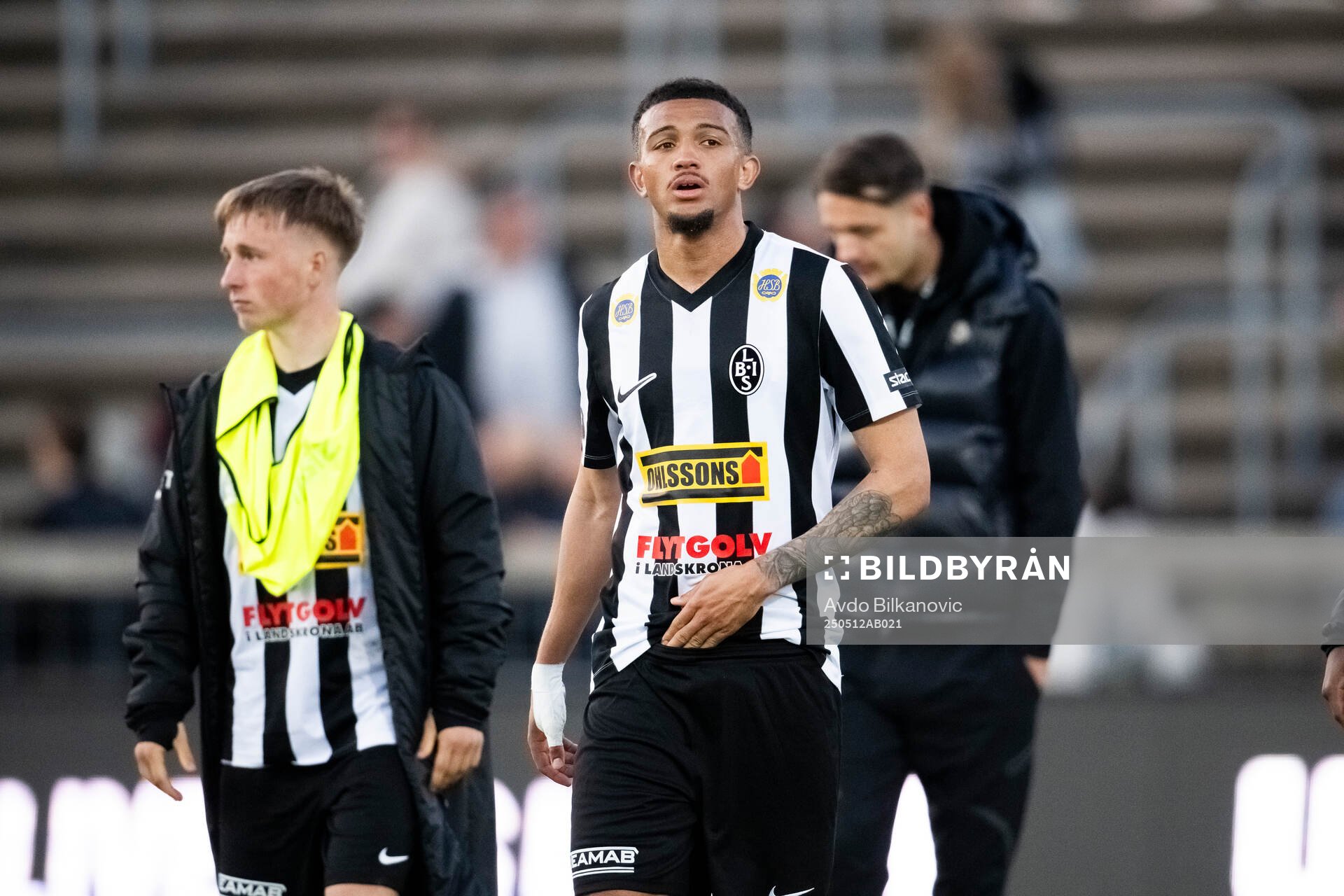 Landskronas Cameron Streete deppar