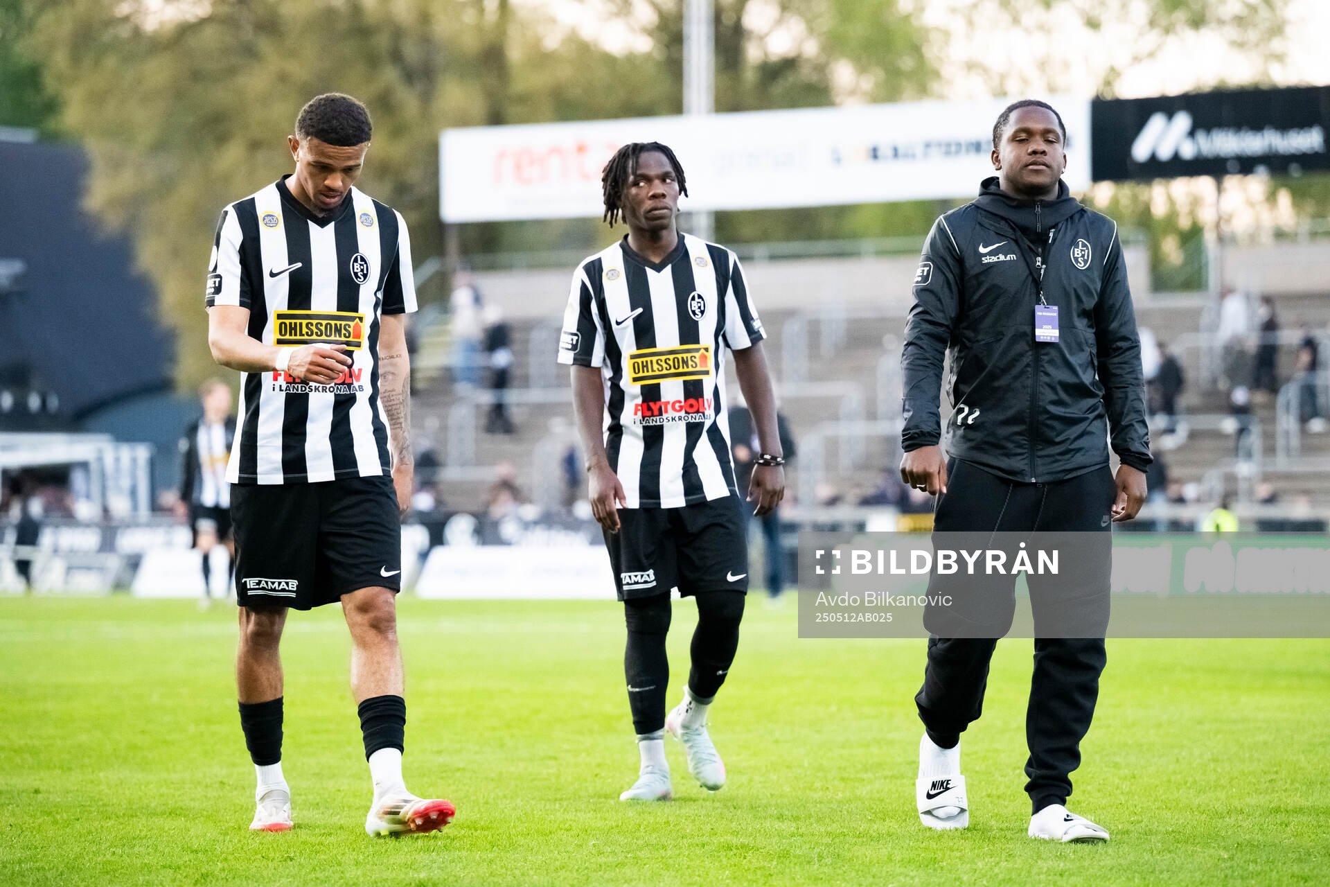 Landskronas Cameron Streete, Xavier Odhiambo des+under