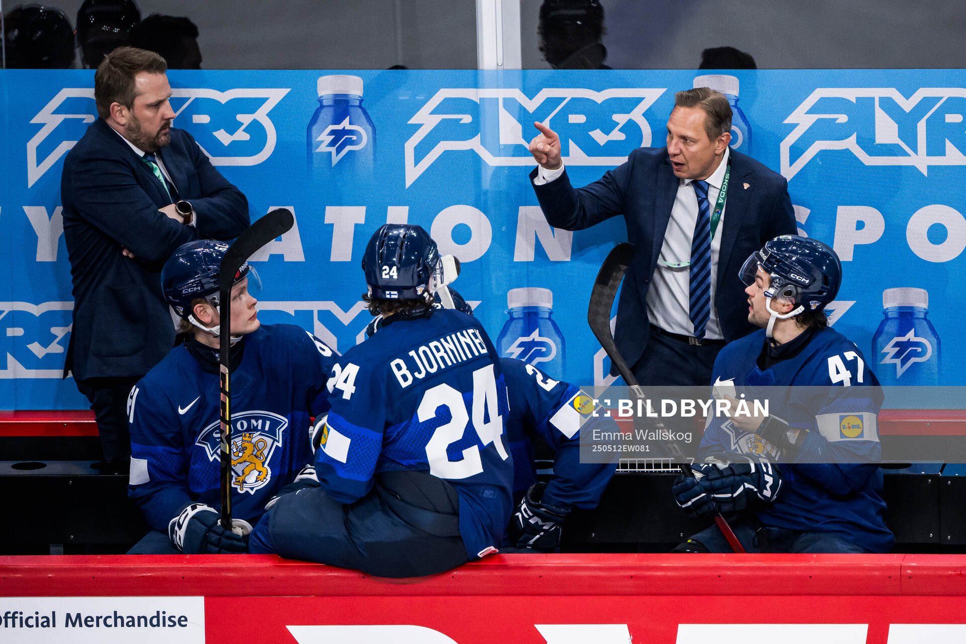 Head coach Anti Pennanen and assistant coach Jussi Tapola