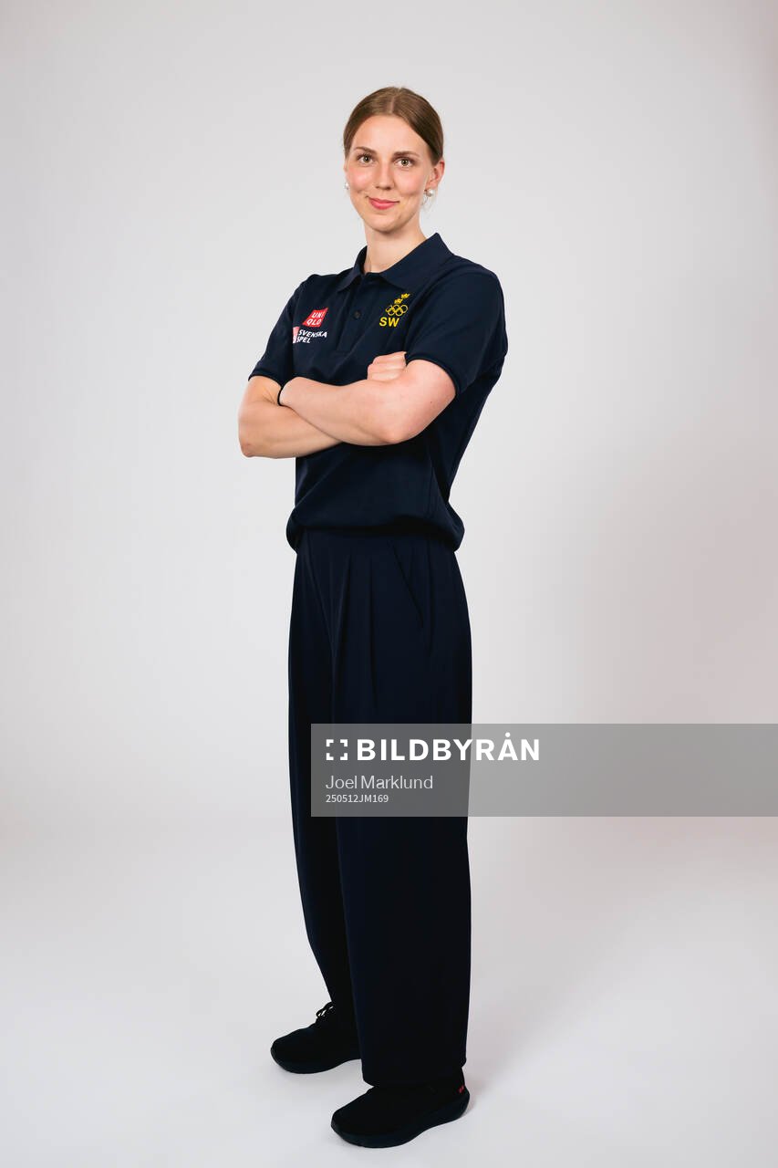 Ice hockey athlete Ida Karlsson of Sweden poses for a