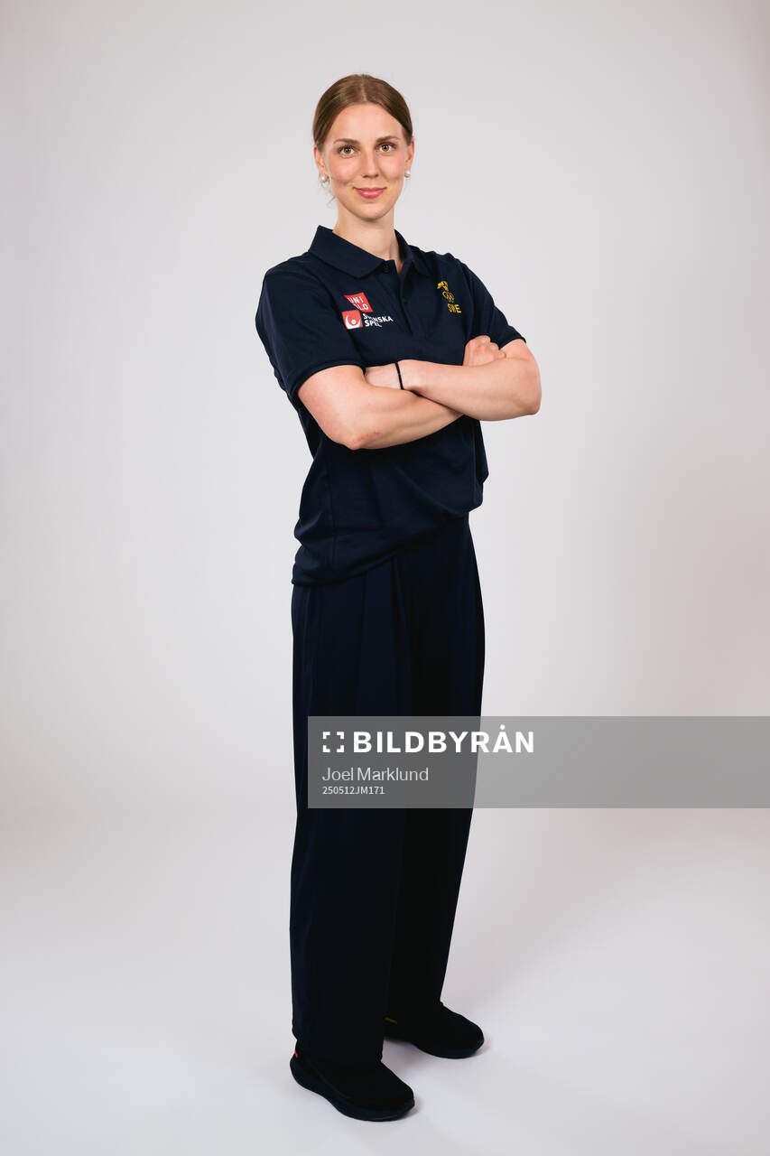 Ice hockey athlete Ida Karlsson of Sweden poses for a