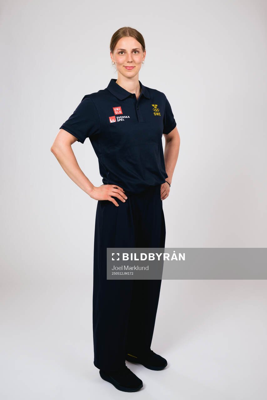 Ice hockey athlete Ida Karlsson of Sweden poses for a
