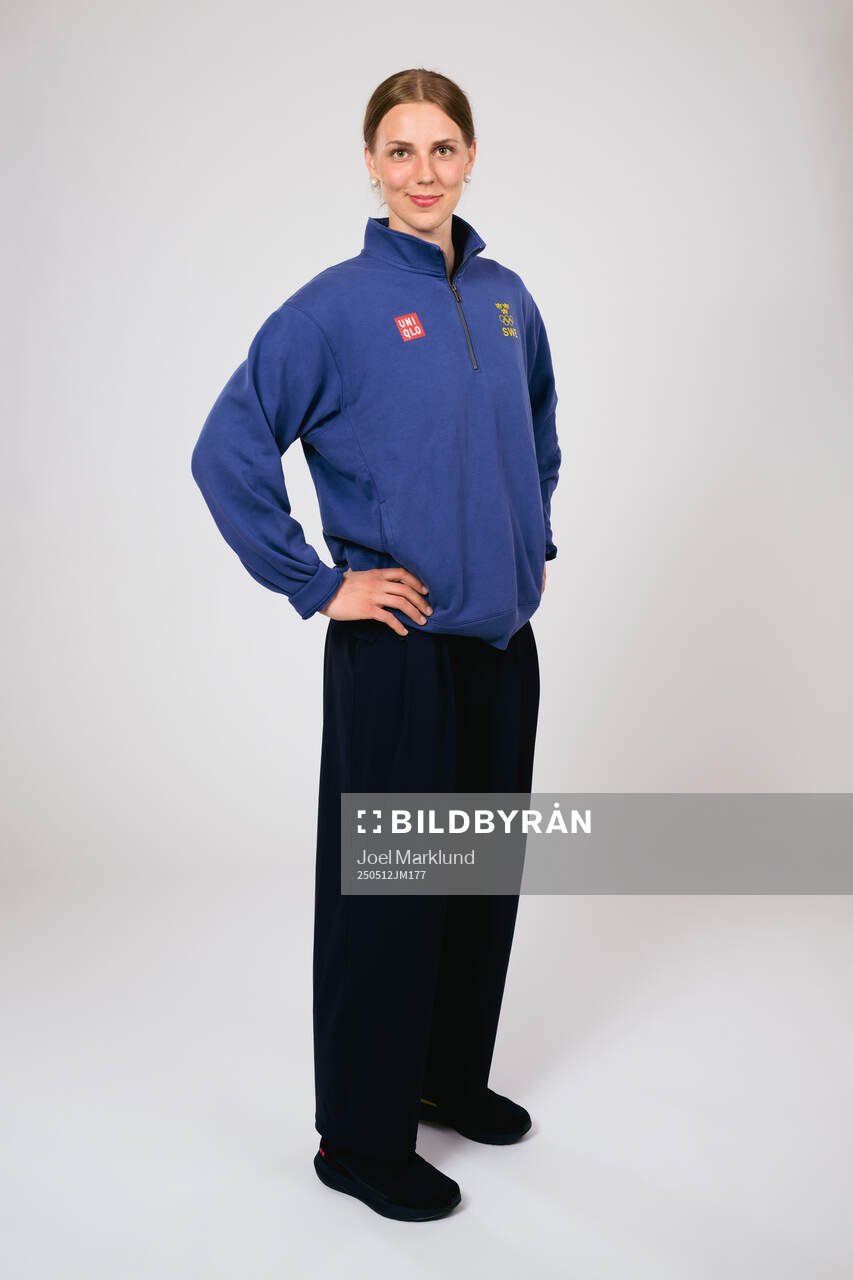 Ice hockey athlete Ida Karlsson of Sweden poses for a