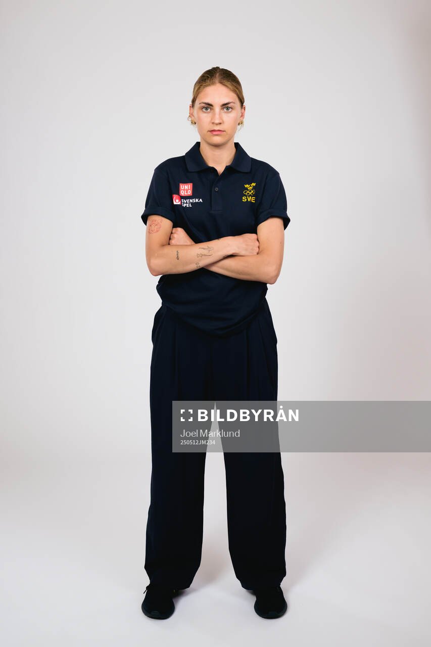 Ice hockey athlete Ida Boman of Sweden poses for a portrait