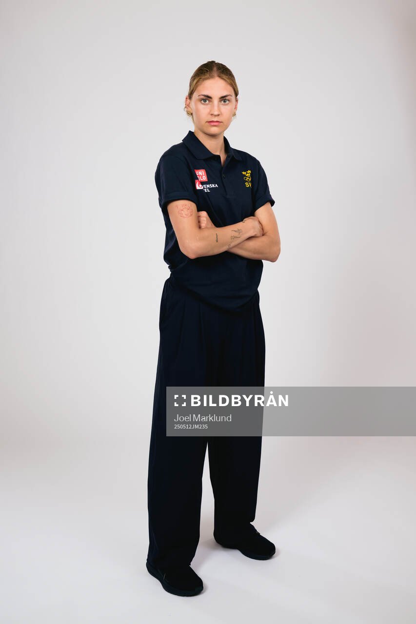 Ice hockey athlete Ida Boman of Sweden poses for a portrait