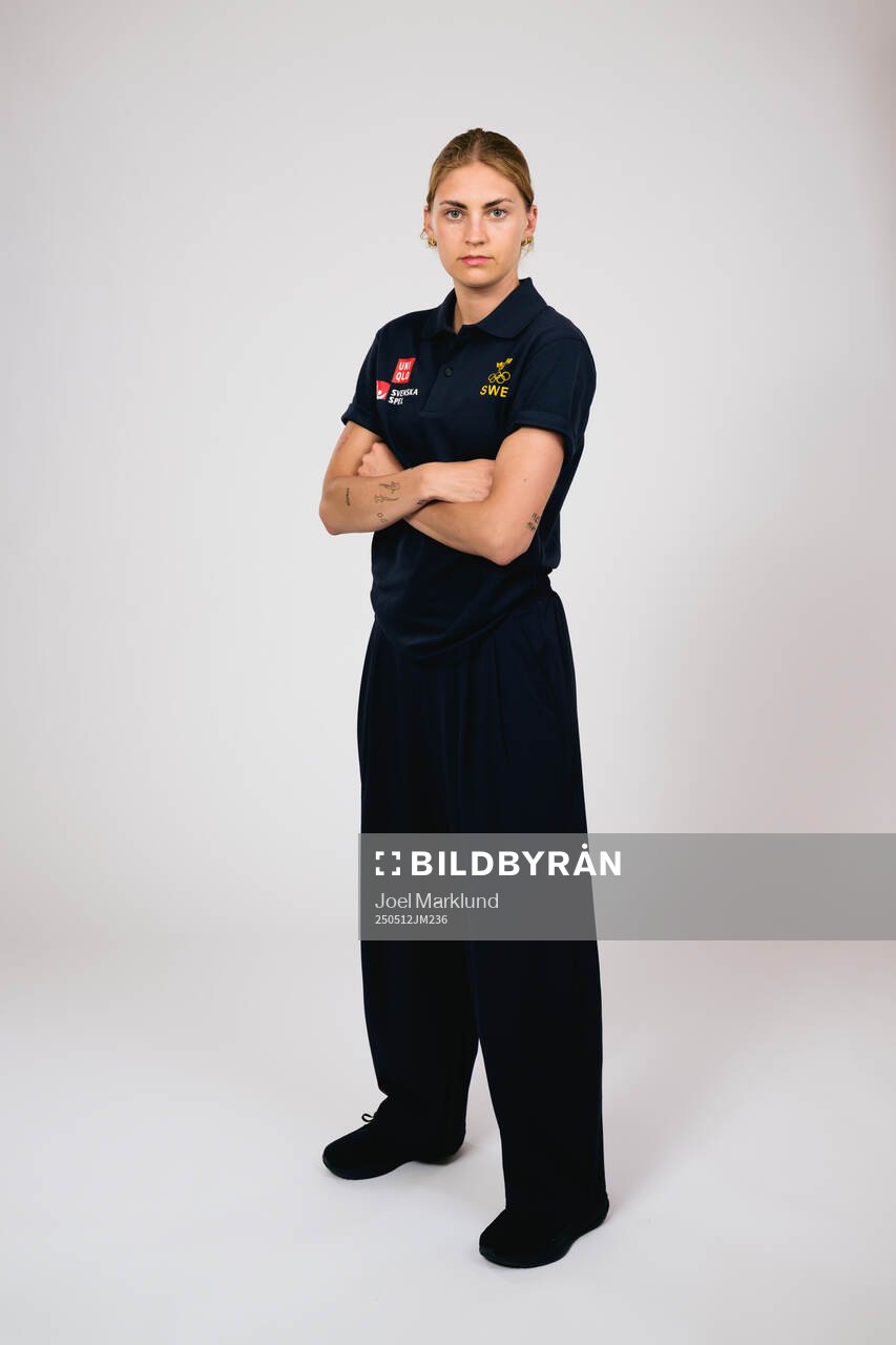 Ice hockey athlete Ida Boman of Sweden poses for a portrait