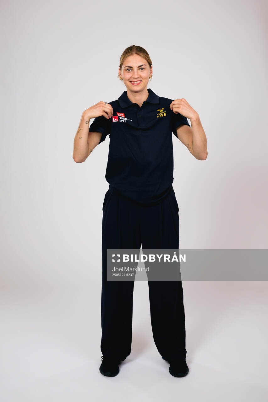 Ice hockey athlete Ida Boman of Sweden poses for a portrait